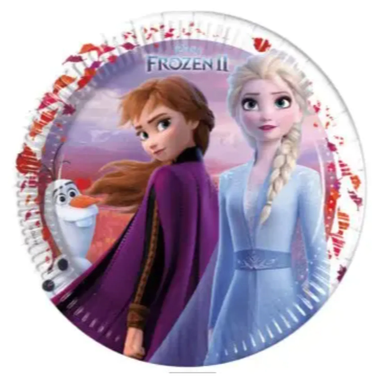 Disney Frozen II Pappteller 8 Stück 23 cm FSC Produktfoto