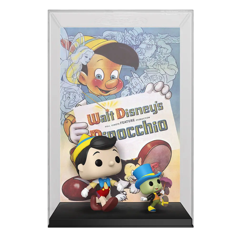 Disney's 100th Anniversary POP! Movie Poster & Figur Pinocchio 9 cm termékfotó