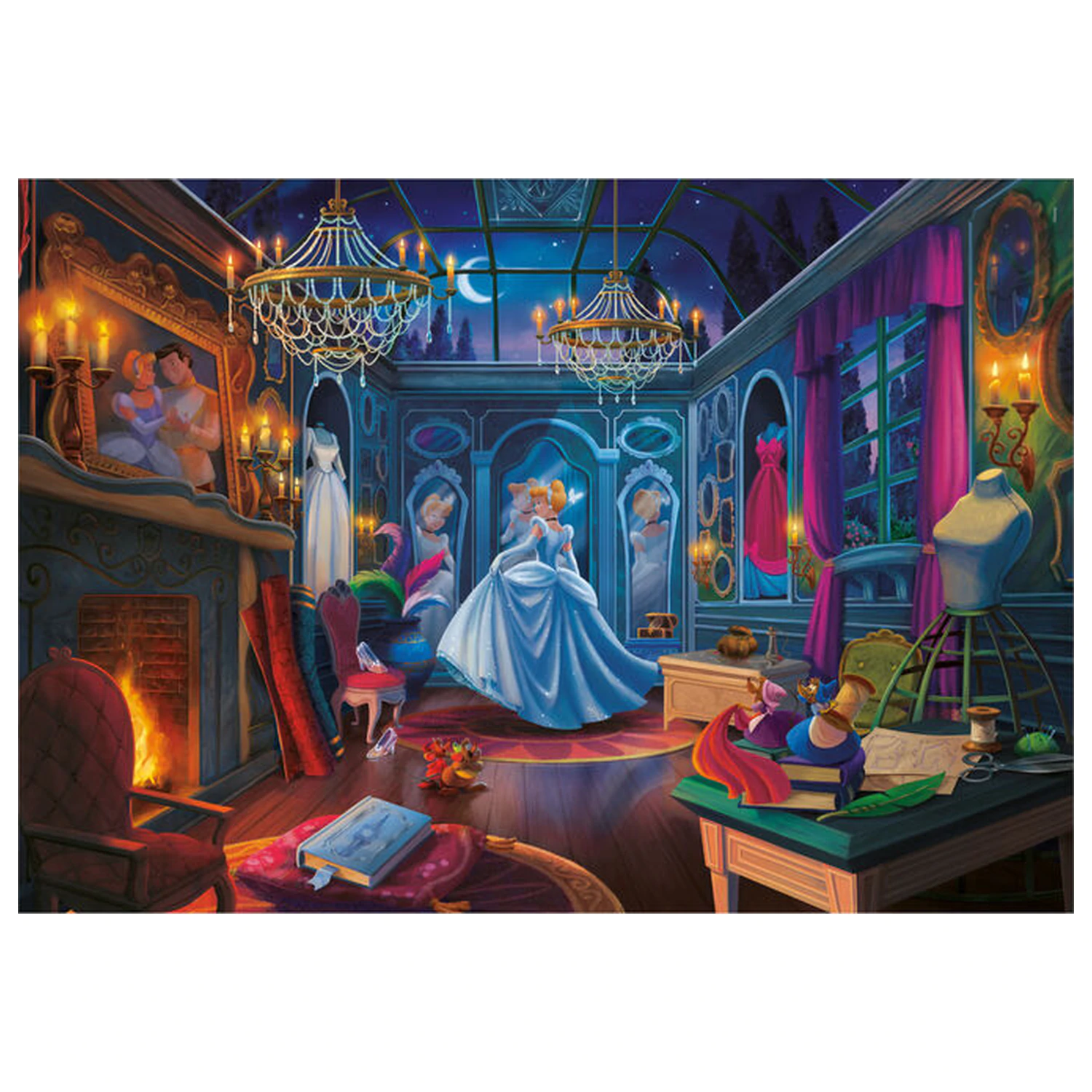 Disney Cinderella Puzzle 500 Teile Produktfoto