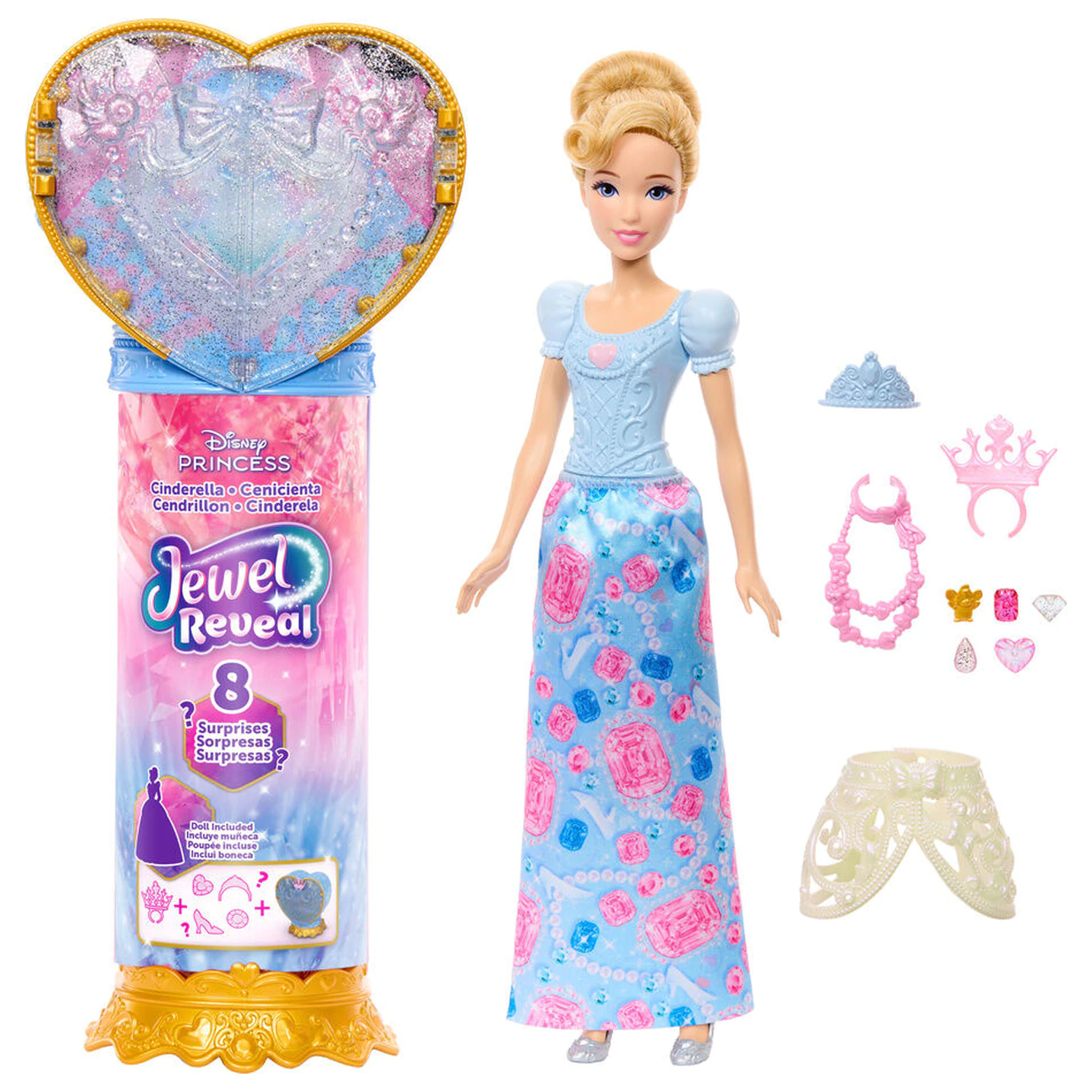 Disney Cinderella Reveal Puppe Produktfoto