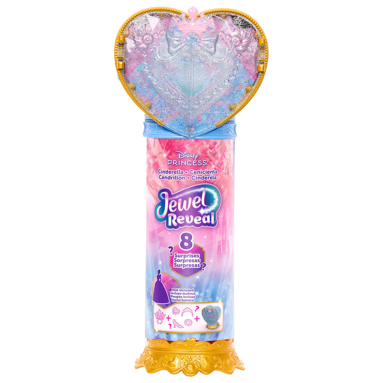 Disney Cinderella Reveal Puppe Produktfoto