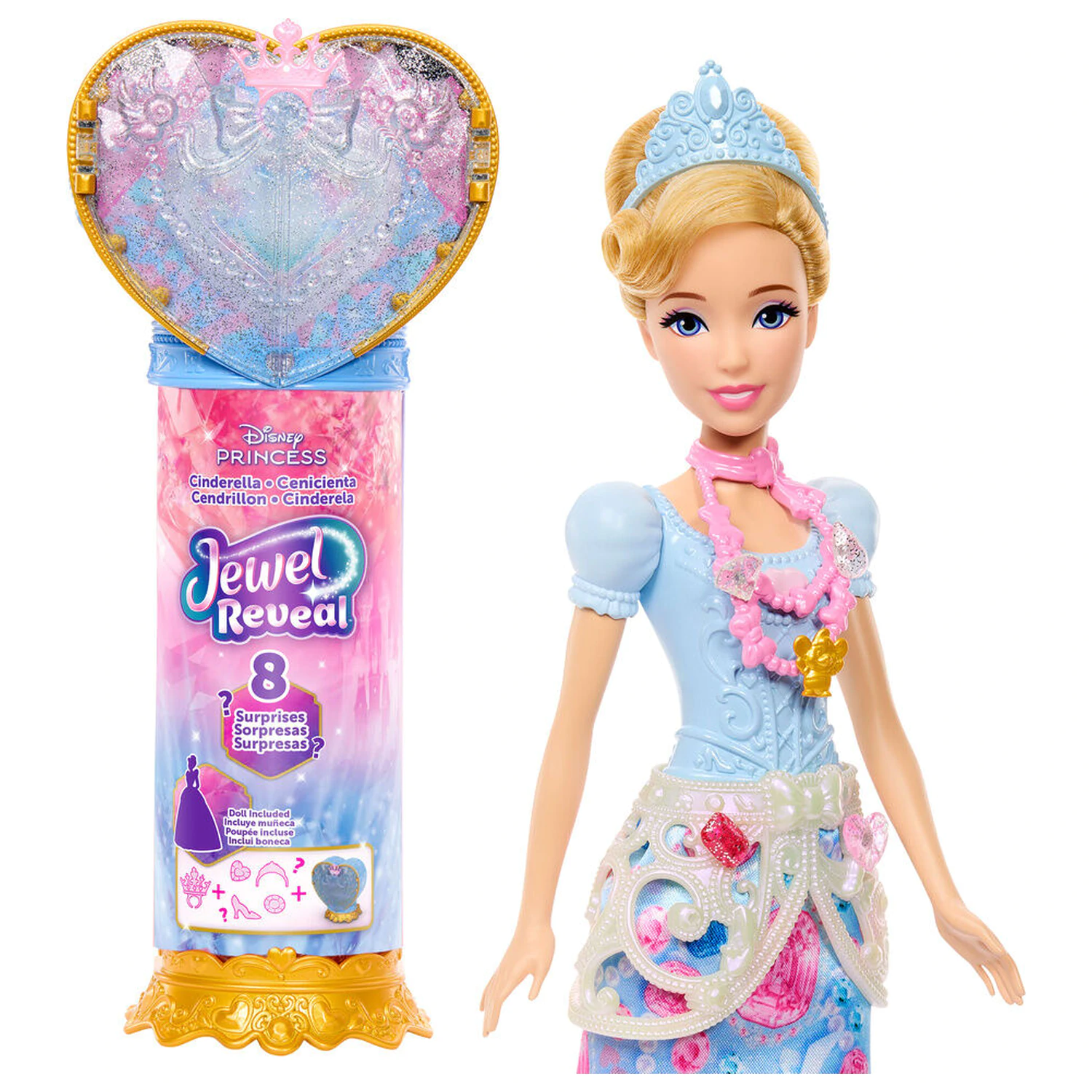 Disney Cinderella Reveal Puppe Produktfoto