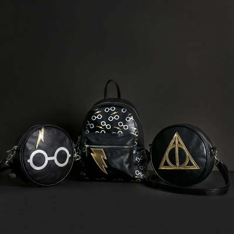 Harry Potter Casual Fashion Rucksack Glasses & Scar 22 x 25 x 11 cm Produktfoto