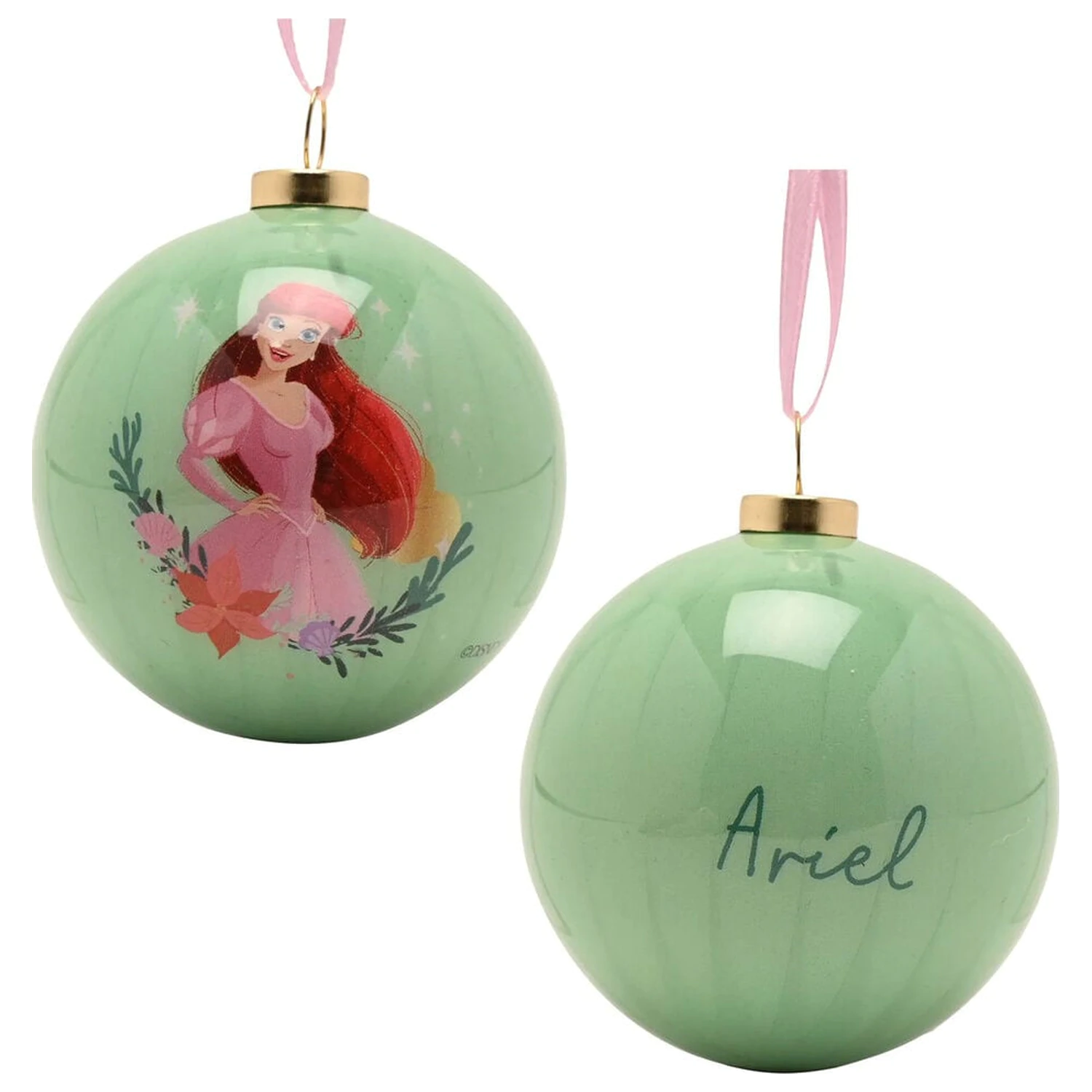 Disney Princess Set mit 12 Weihnachtskugeln Produktfoto