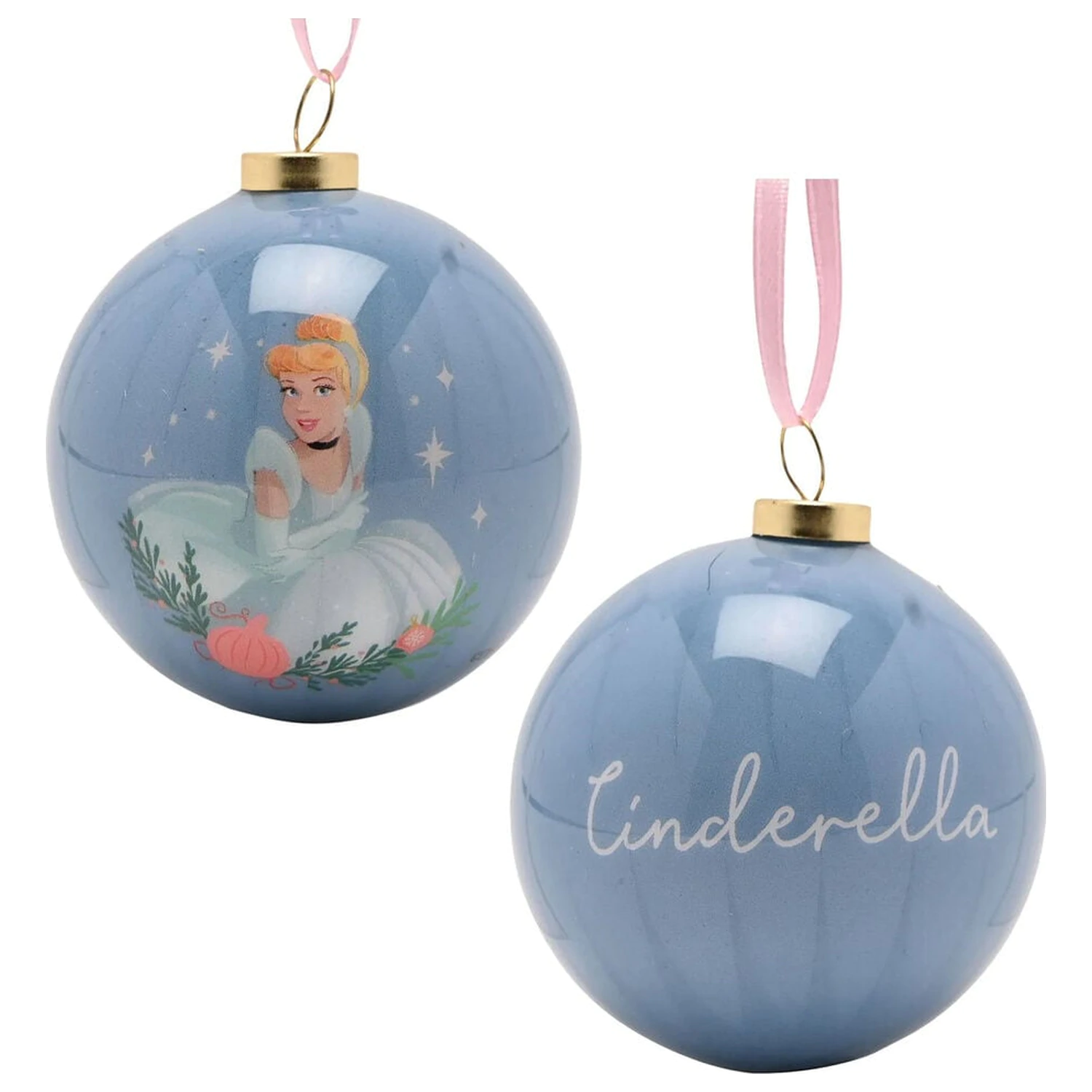 Disney Princess Set mit 12 Weihnachtskugeln Produktfoto