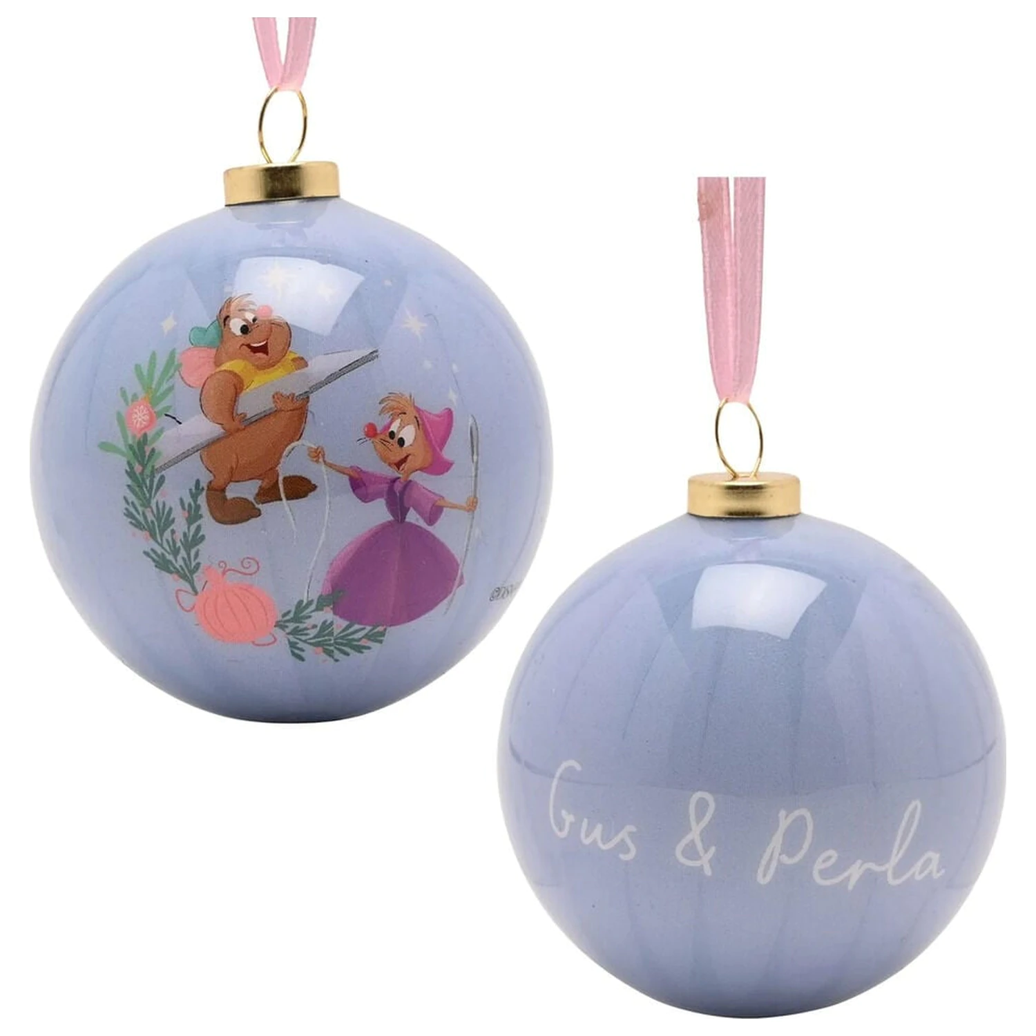 Disney Princess Set mit 12 Weihnachtskugeln Produktfoto
