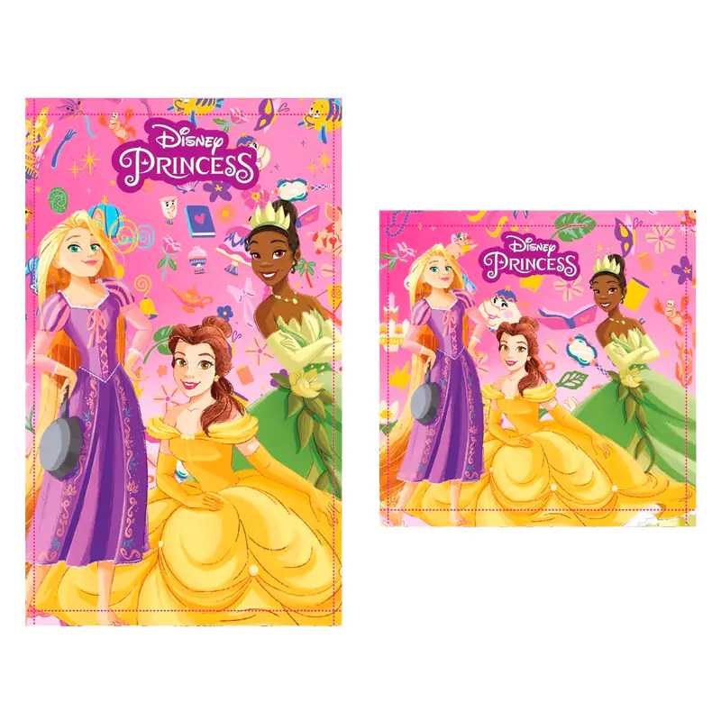 Disney Princess 2-er Pack Baumwolle Handtuch Produktfoto