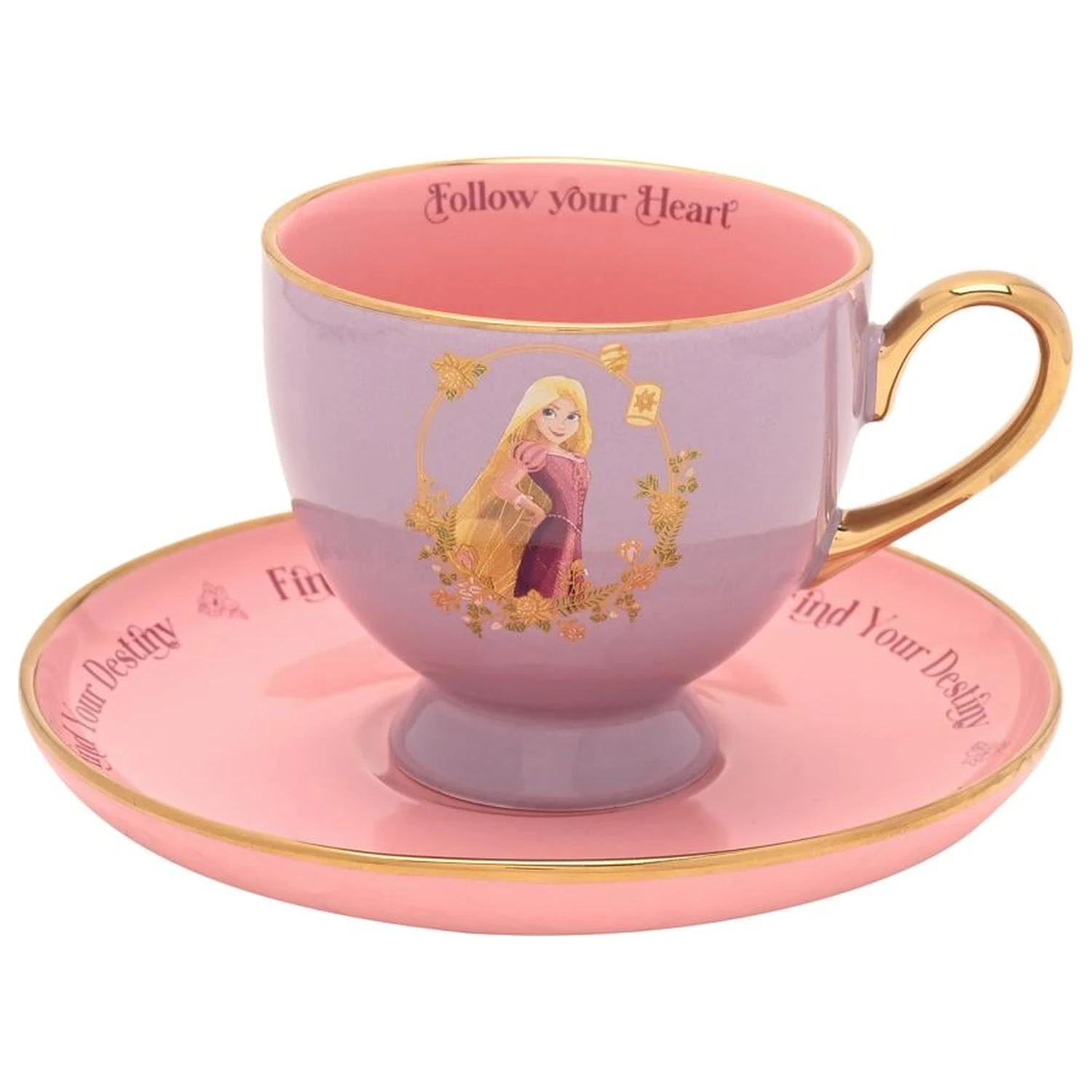 Disney Princess Rapunzel Teetasse + Untertasse 207ml Produktfoto