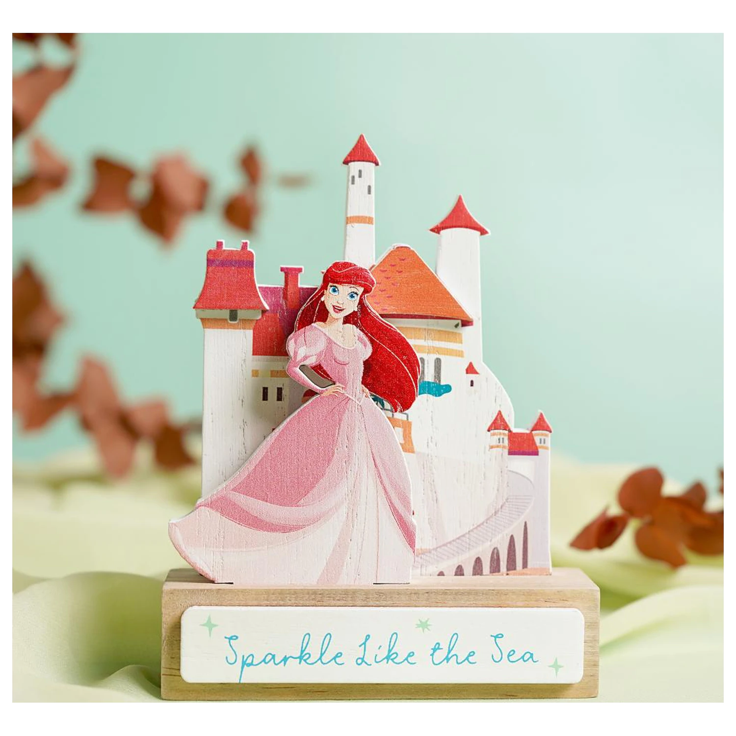 Disney Princess Ariel Mini Schloss Plakette Produktfoto