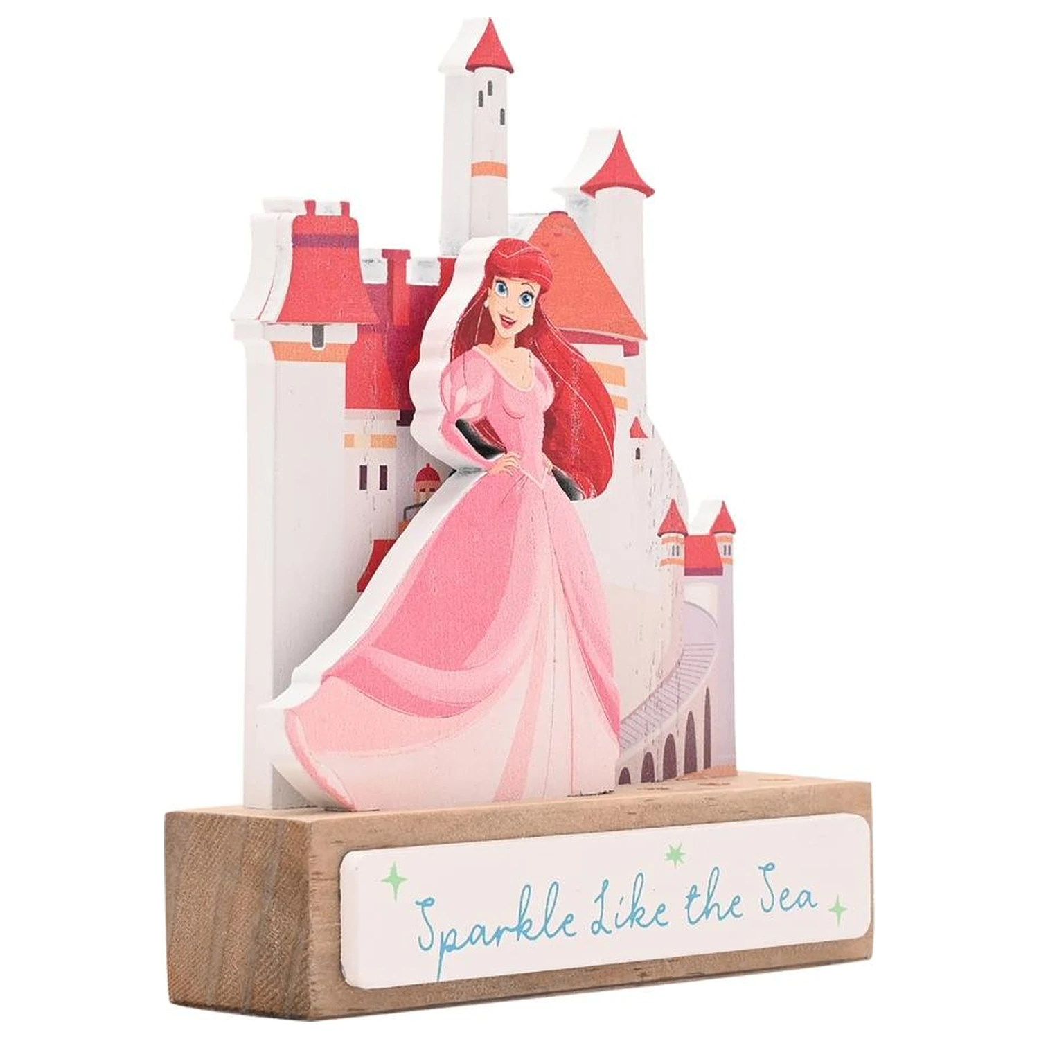 Disney Princess Ariel Mini Schloss Plakette Produktfoto