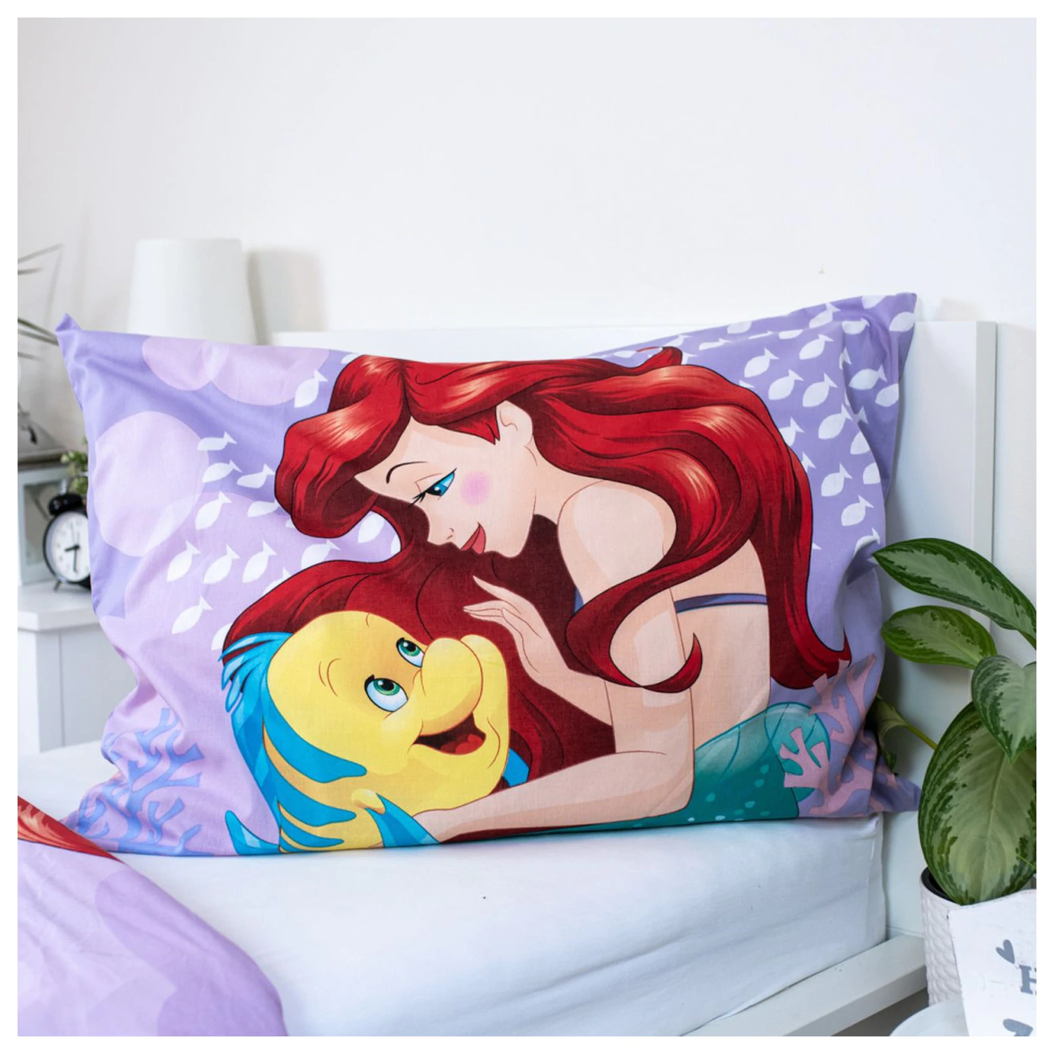Disney Princess Ariel Pink Bettbezug Produktfoto