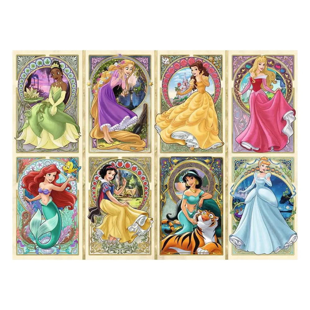 Disney Princess Puzzle Art Nouveau Princesses (1000 Stücke) Produktfoto
