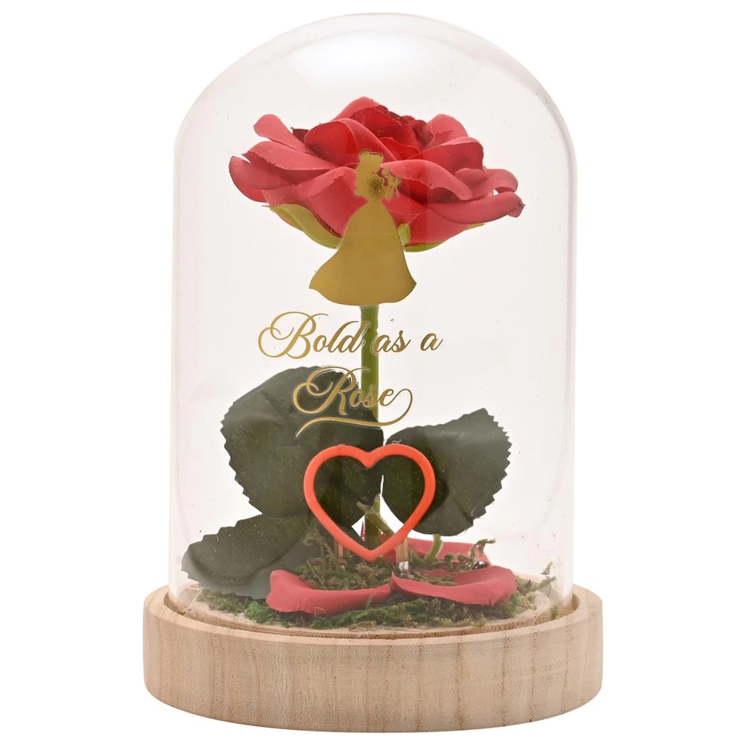 Disney Princess Belle Florale Cloche mit einem Neonlicht Produktfoto