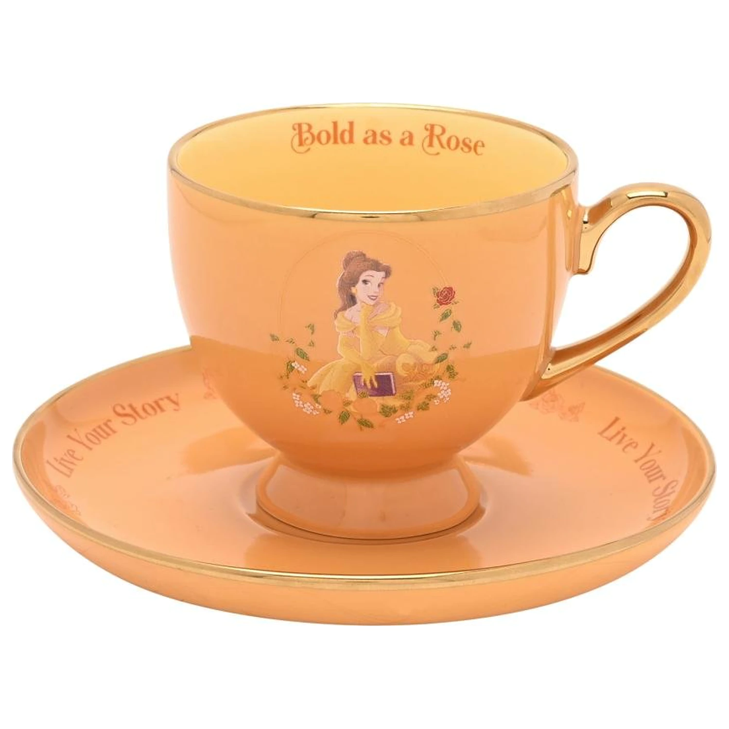 Disney Princess Belle Teetasse + Untertasse 207 ml Produktfoto