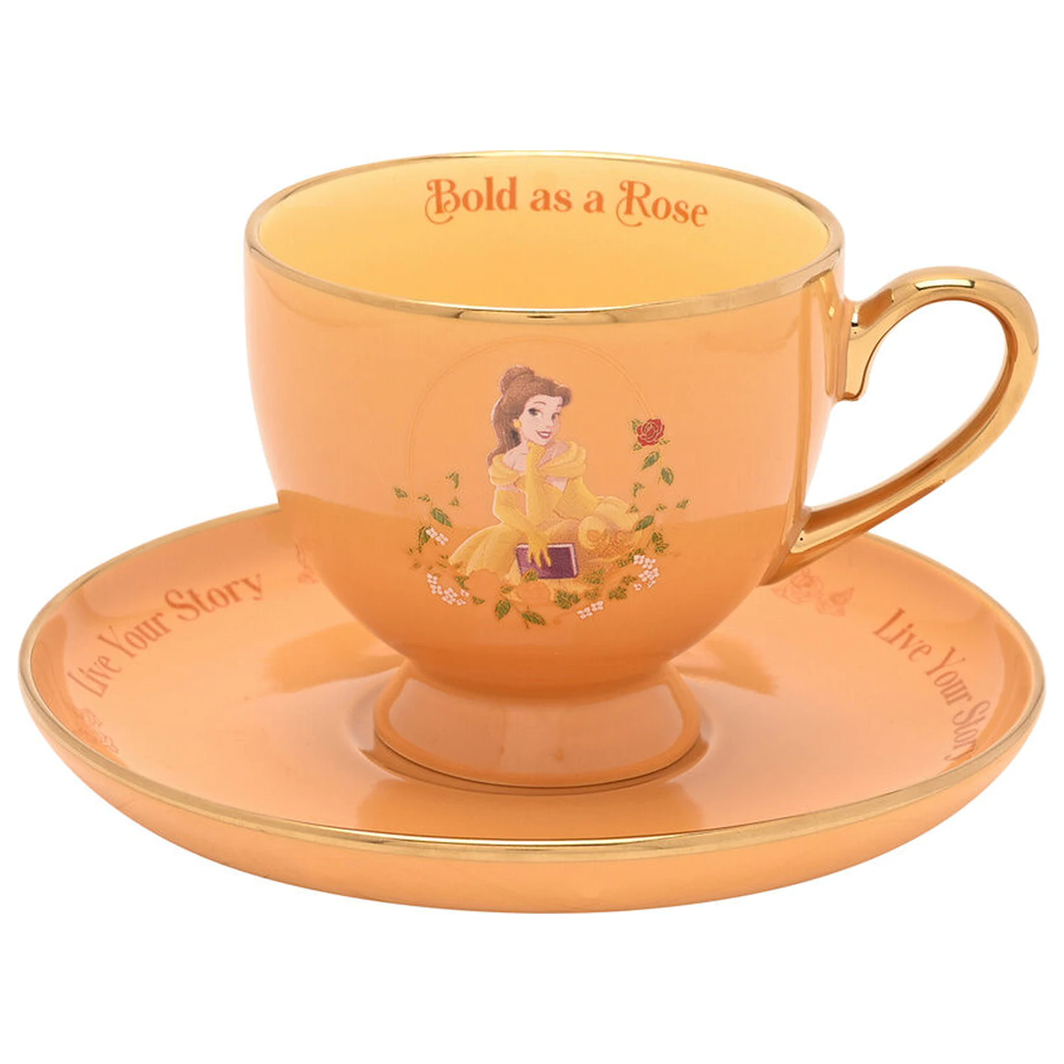 Disney Princess Belle Teetasse + Untertasse  Produktfoto