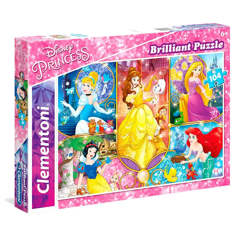 Disney Princess Brilliant Puzzle 104St termékfotó