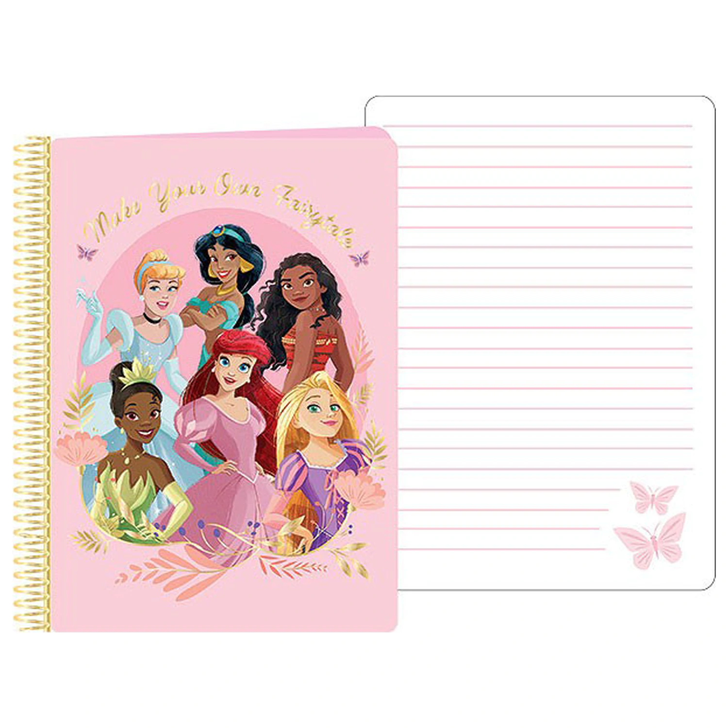Disney Princess Fairytale Spiral Notizbuch, A5 Notizbuch Produktfoto
