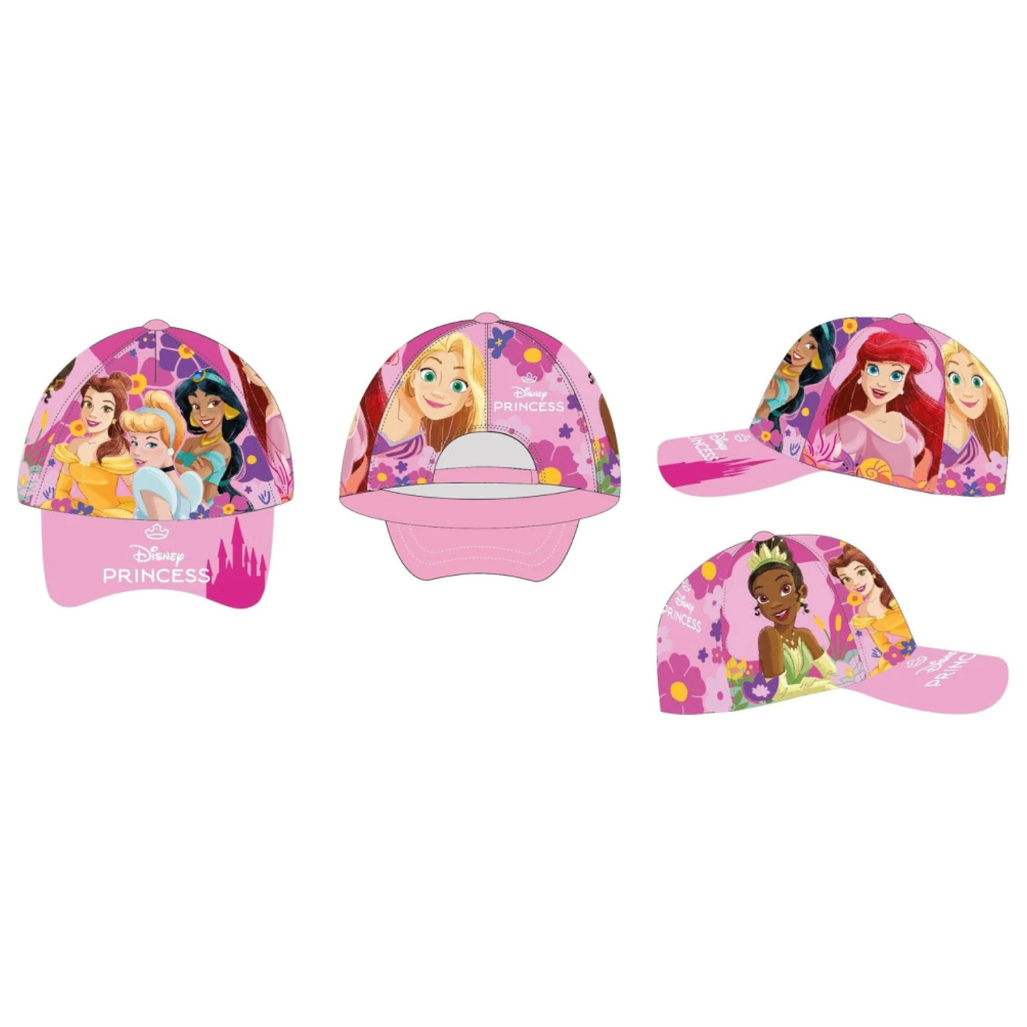 Disney Princesses Friendship Kinder Baseballkappe 53 cm Produktfoto