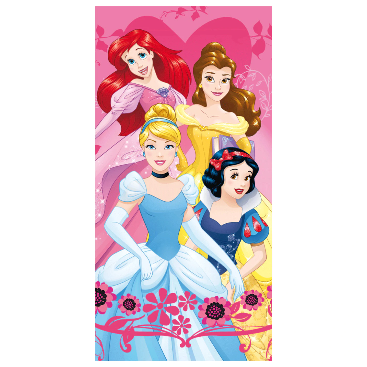 Disney Princess Heart Handtuch Produktfoto