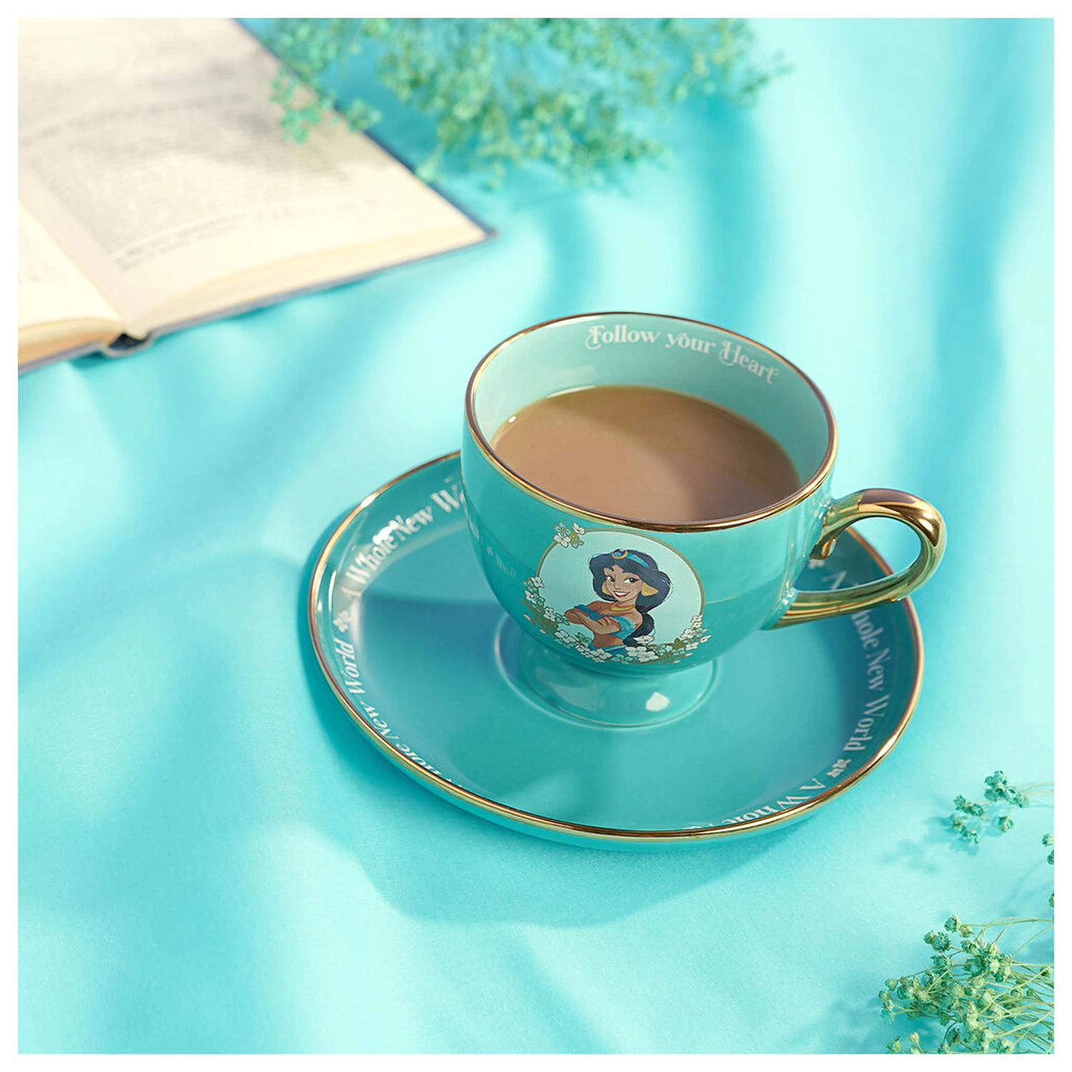 Disney Princess Jasmine Teetasse & Untertasse Produktfoto