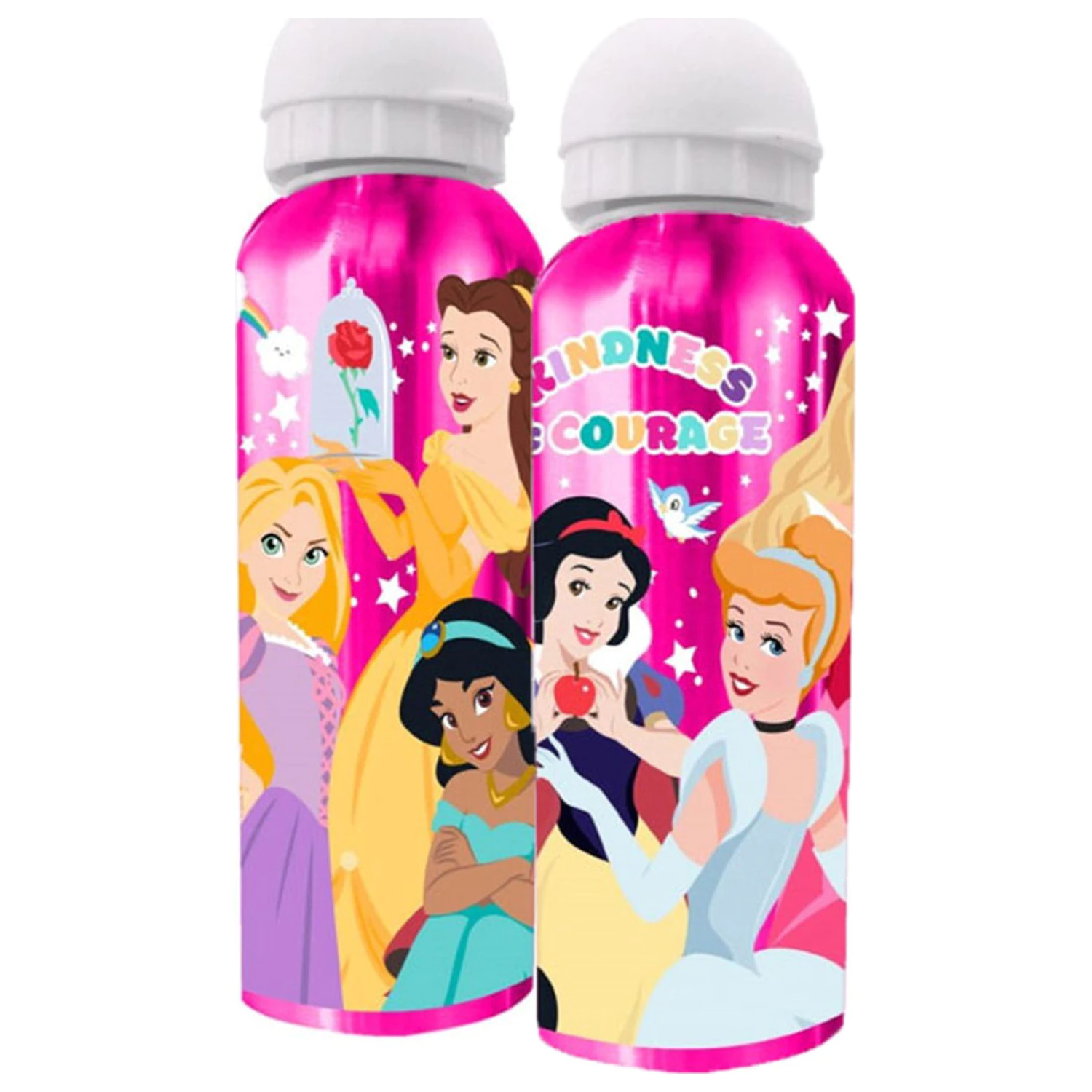 Disney Princesses Kindness Aluminium-Trinkflasche mit Trinkverschluss 500ml Produktfoto