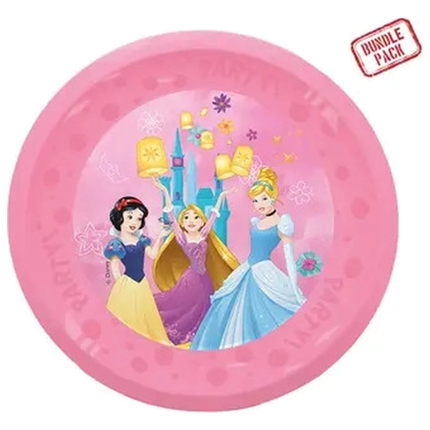 Disney Princess Live Your Story Micro Premium Kunststoff Flachteller 4-teiliges Set 21 cm Produktfoto