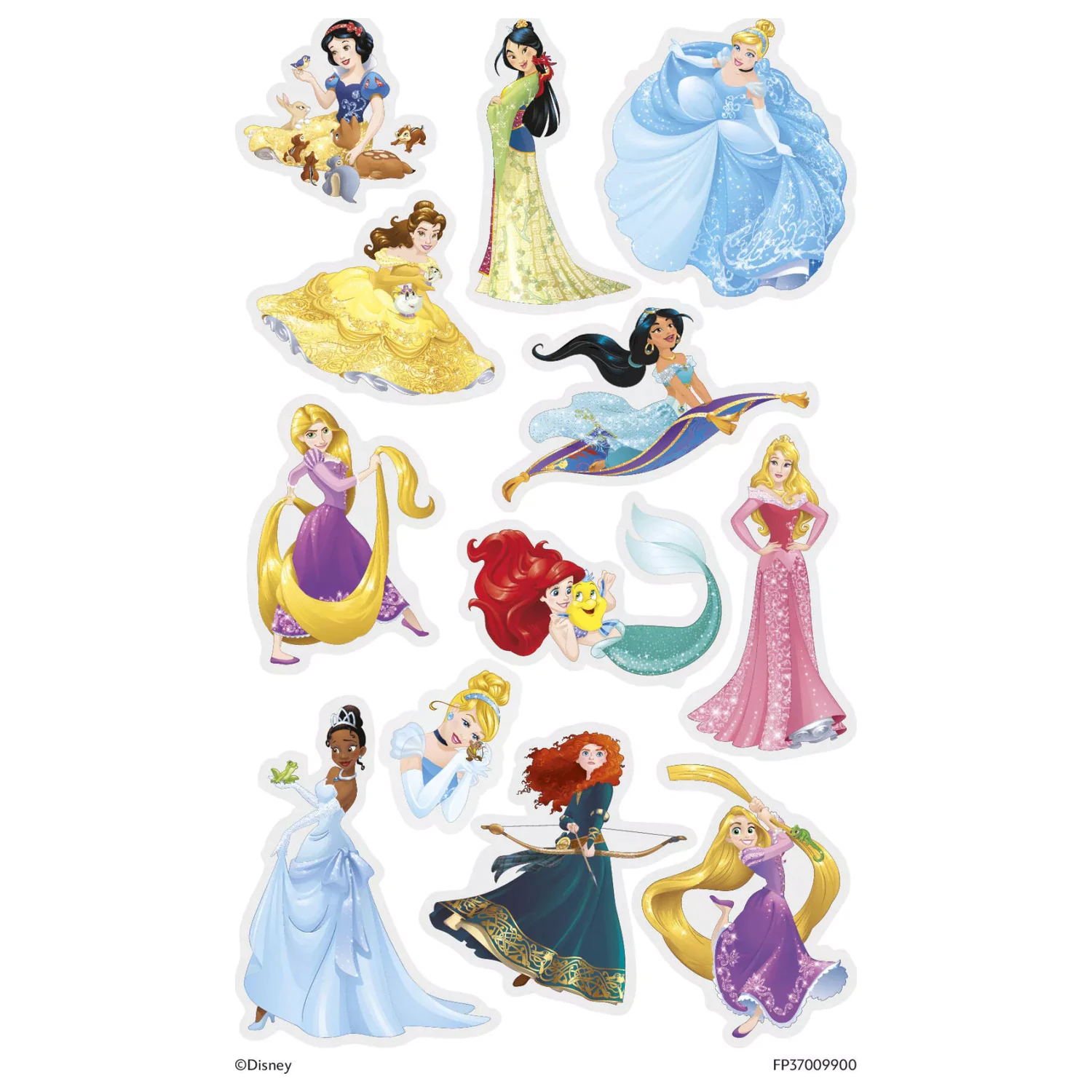 Disney Princesses Magic Tattoos 12-teilig Produktfoto