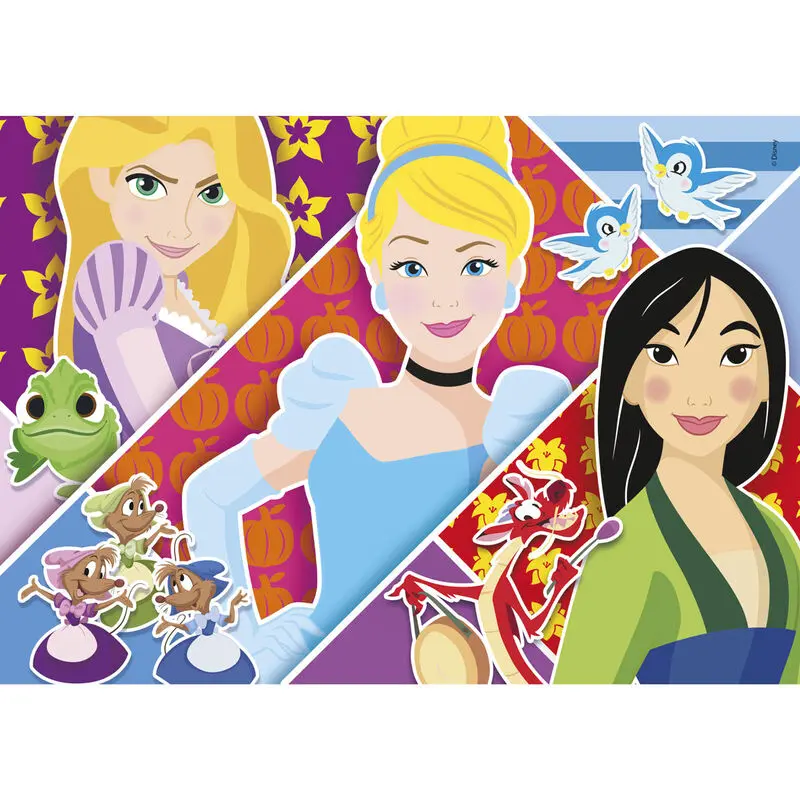 Disney Princess Maxi puzzle 2x20 Teile Produktfoto