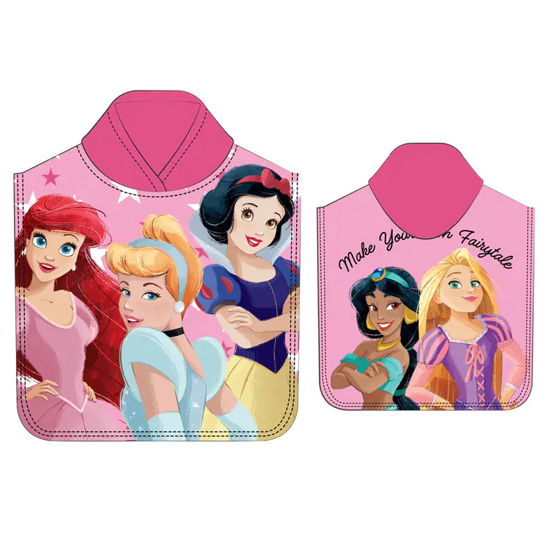 Disney Princess Microfaser Poncho Handtuch termékfotó