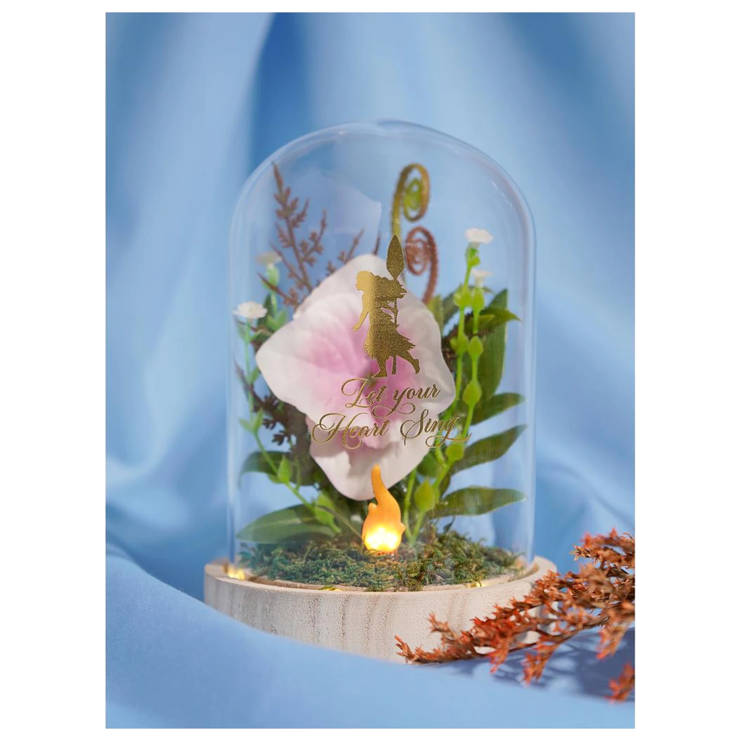 Disney Princess Moana Floral Glocke mit einem Neonlicht Produktfoto