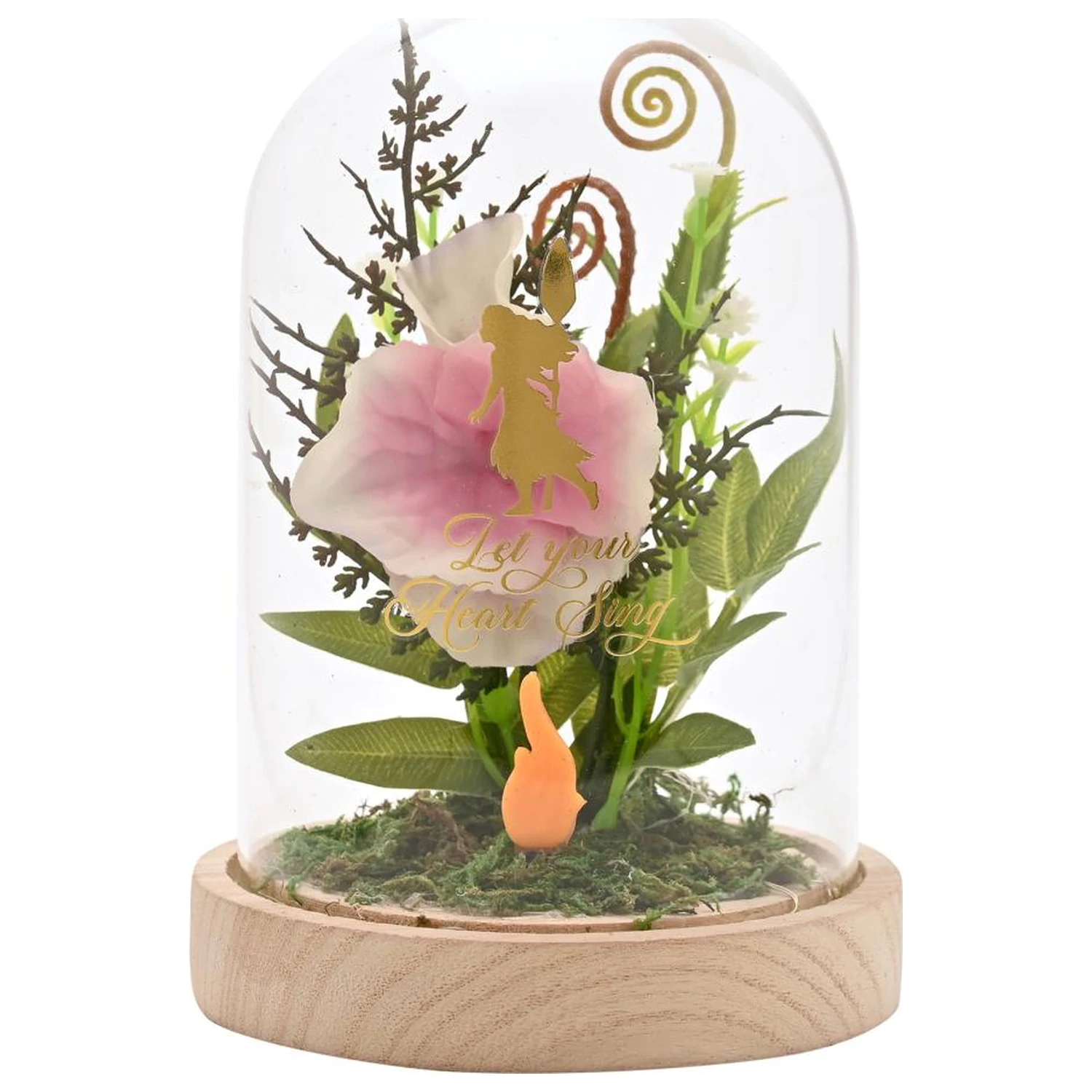 Disney Princess Moana Floral Glocke mit einem Neonlicht Produktfoto