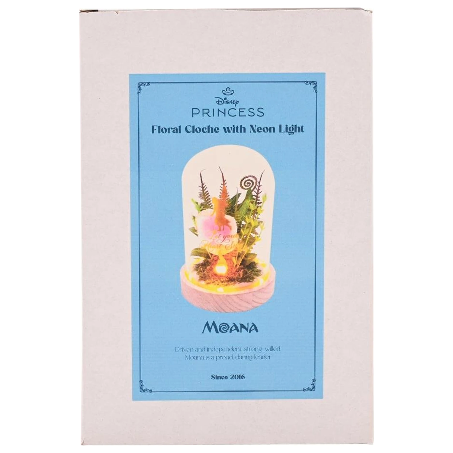 Disney Princess Moana Floral Glocke mit einem Neonlicht Produktfoto