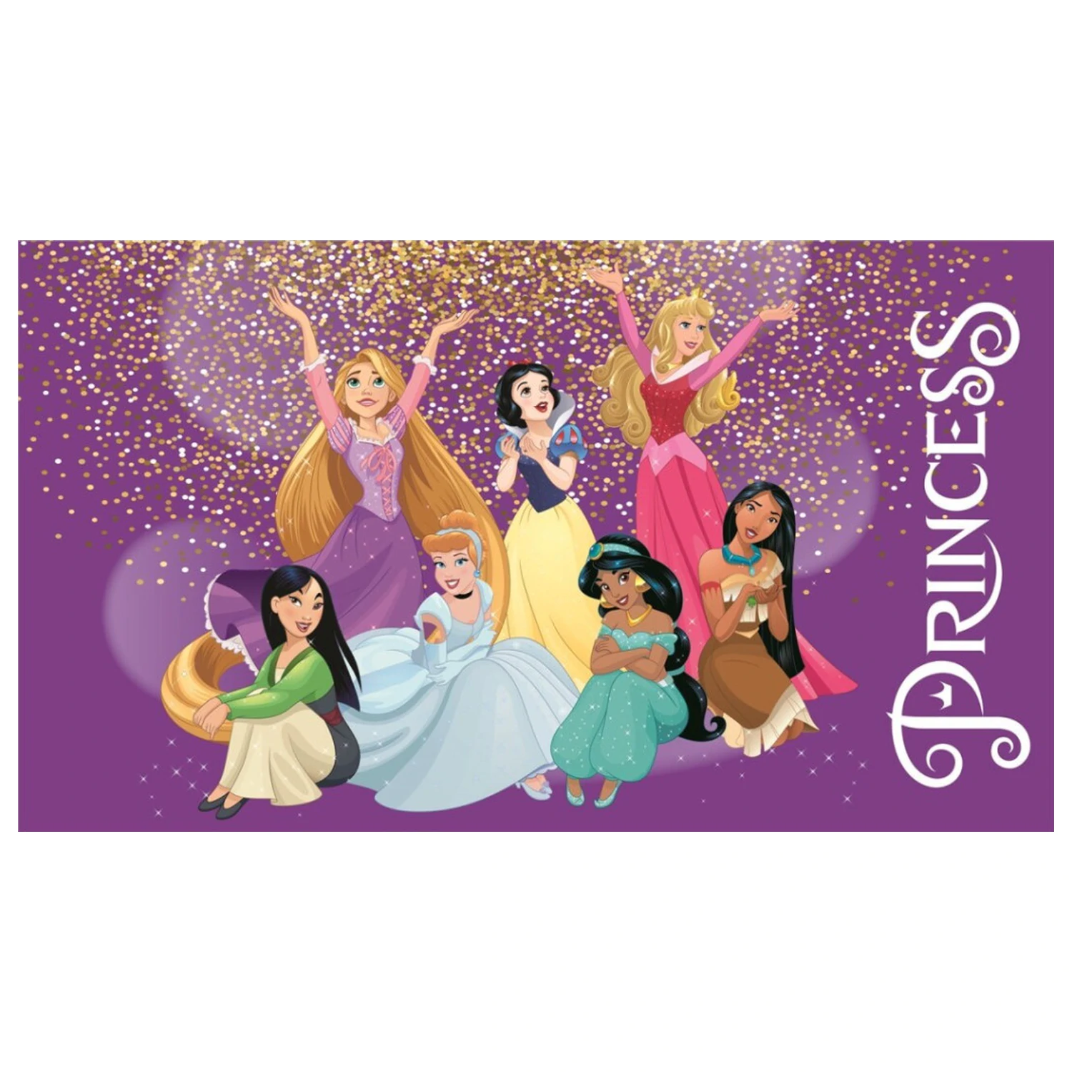 Disney Princesses Party Fußmatte, Badematte 40x60 cm Produktfoto