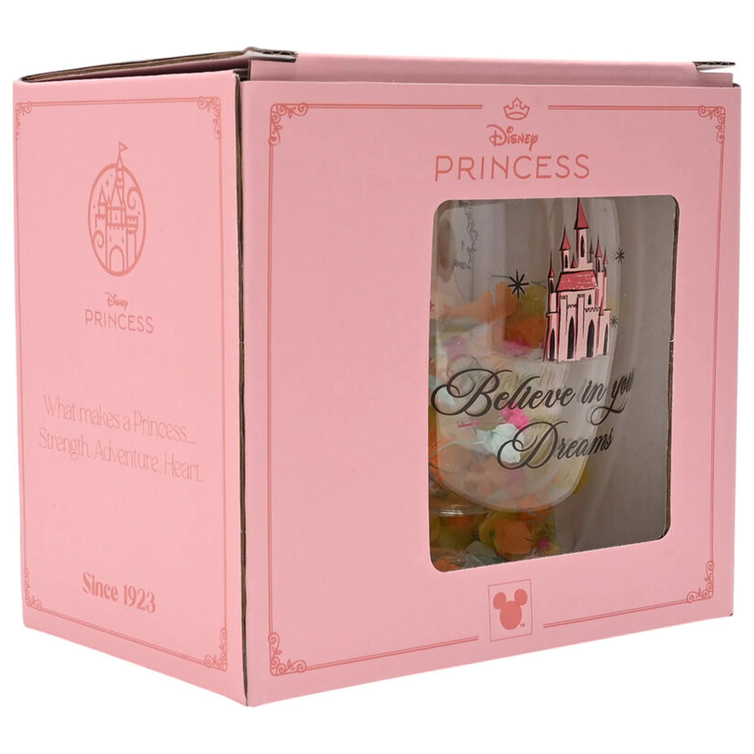 Disney Princess Princess Glas mit getrockneten Blumen 300 ml Produktfoto
