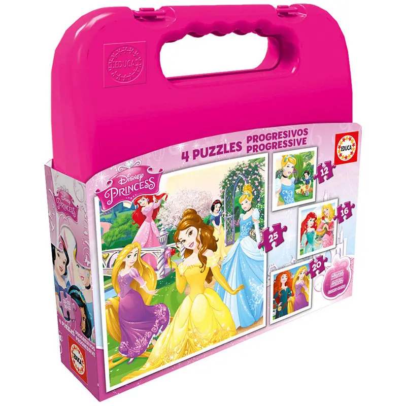 Disney Princess Progressive Puzzle 12-16-20-25St termékfotó