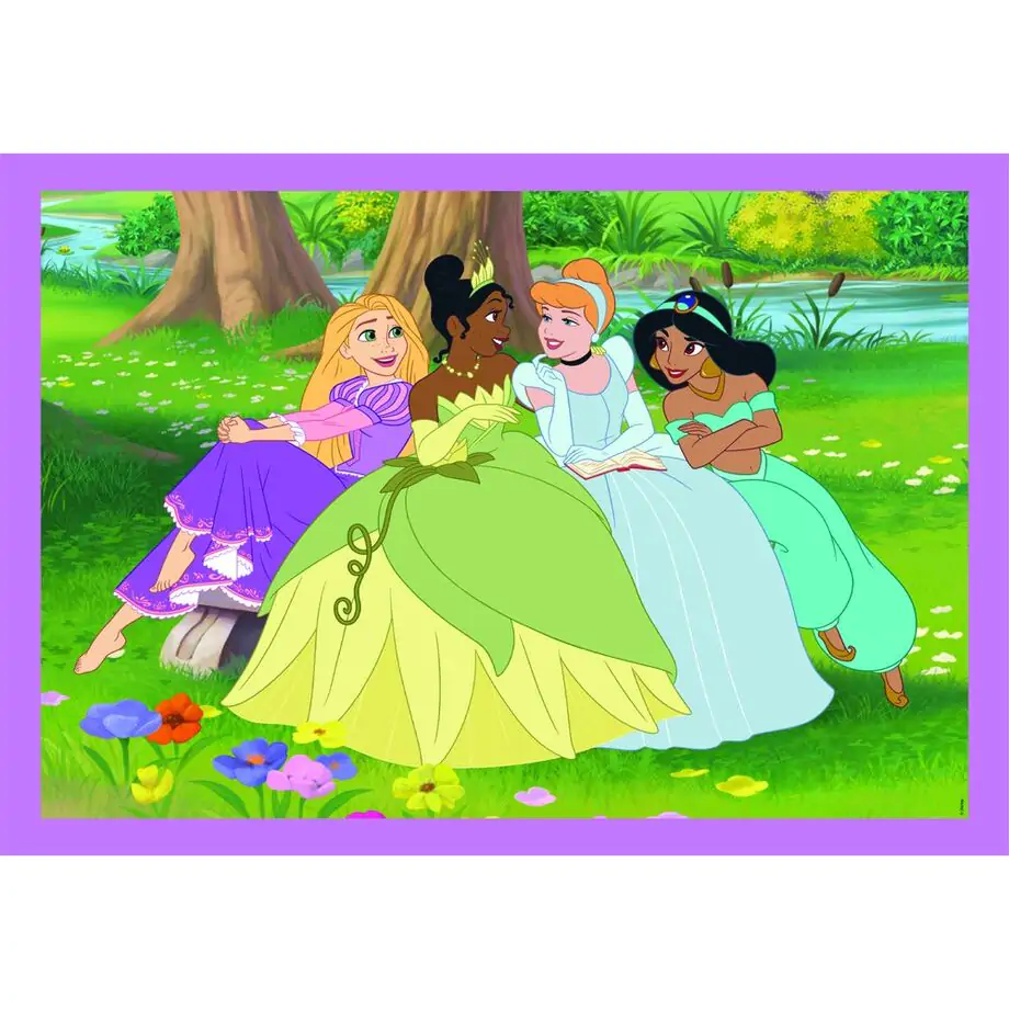 Disney Princess Puzzle 12+16+20+24St Produktfoto