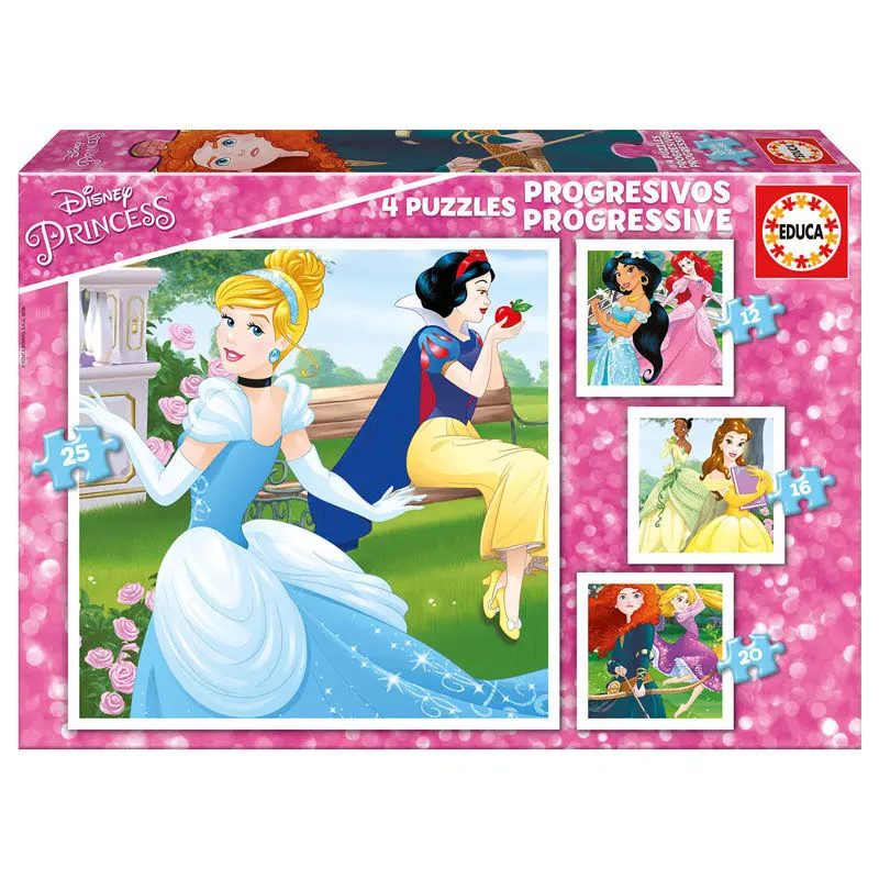 Disney Princess puzzle 12-16-20-25St termékfotó