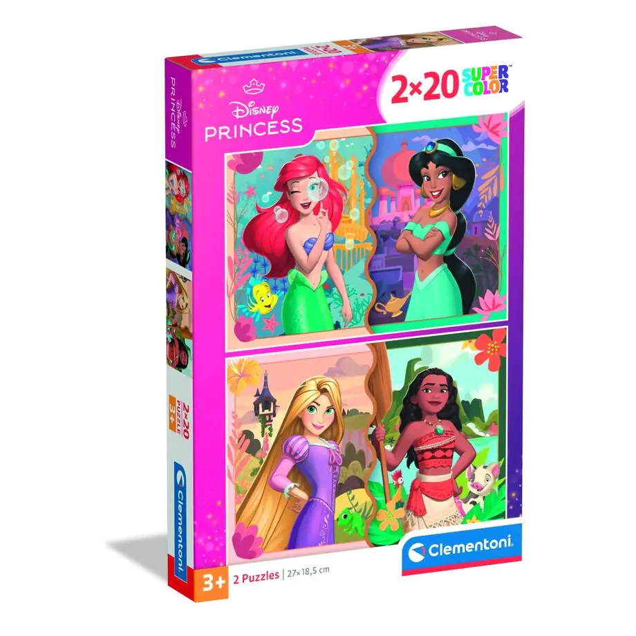 Disney Princess Puzzle 2x20St Produktfoto