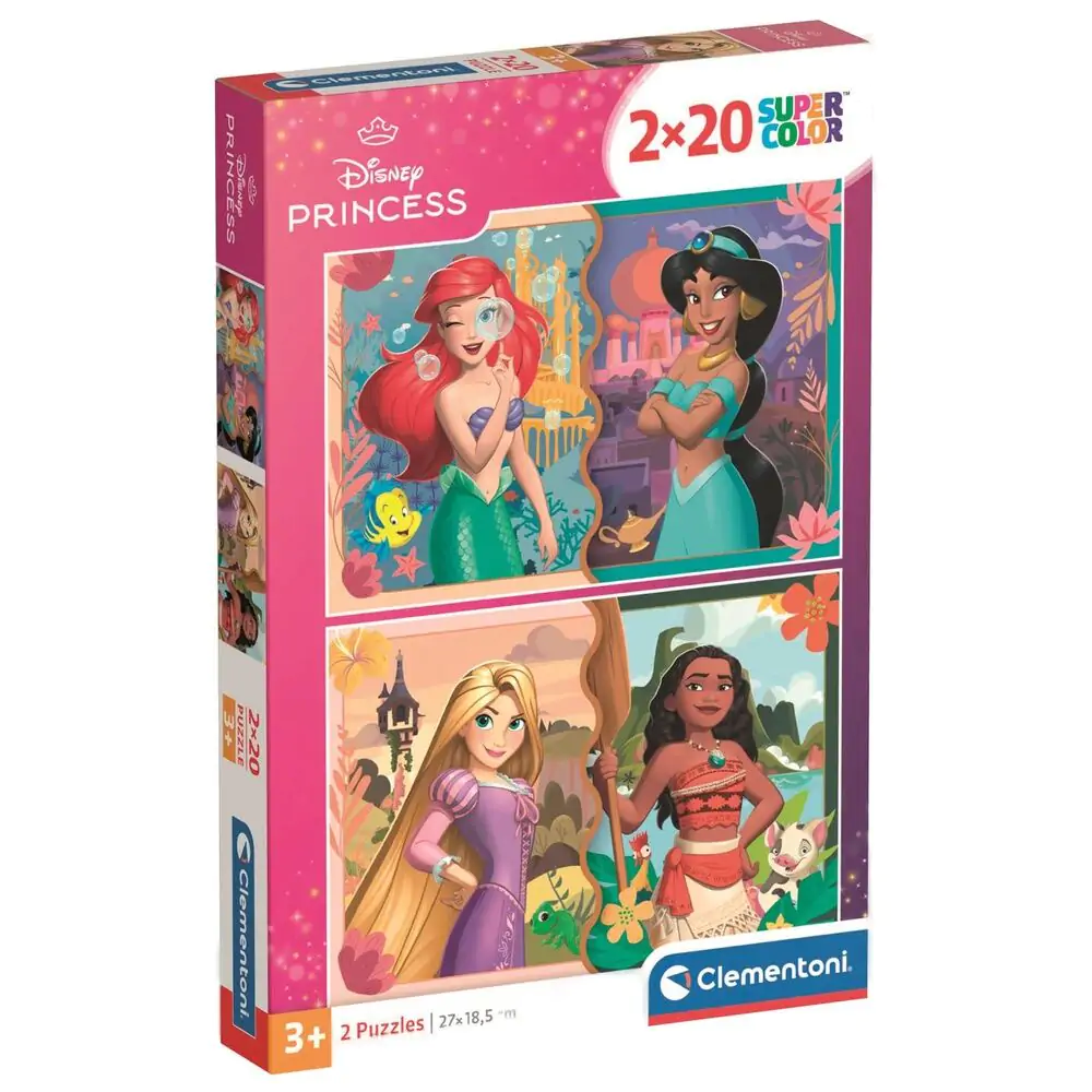Disney Princess Puzzle 2x20St Produktfoto