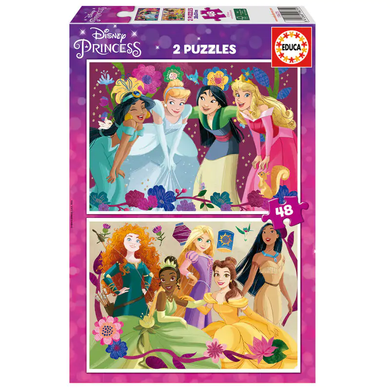 Disney Princess Puzzle 2x48St Produktfoto