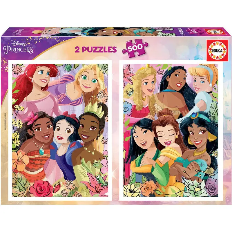 Disney Princesses Puzzle 2x500St termékfotó