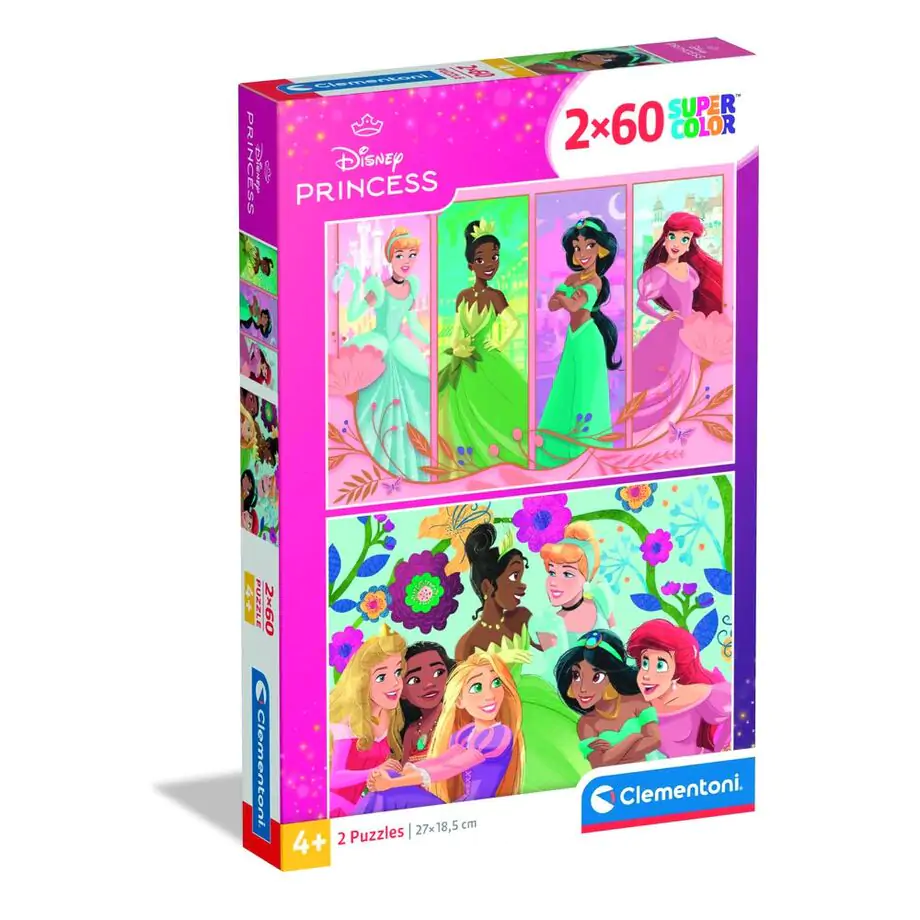 Disney Princess Puzzle 2x60St Produktfoto