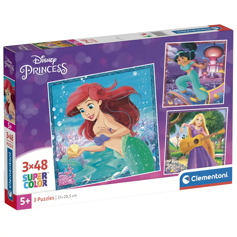 Disney Princess Puzzle 3x48St termékfotó