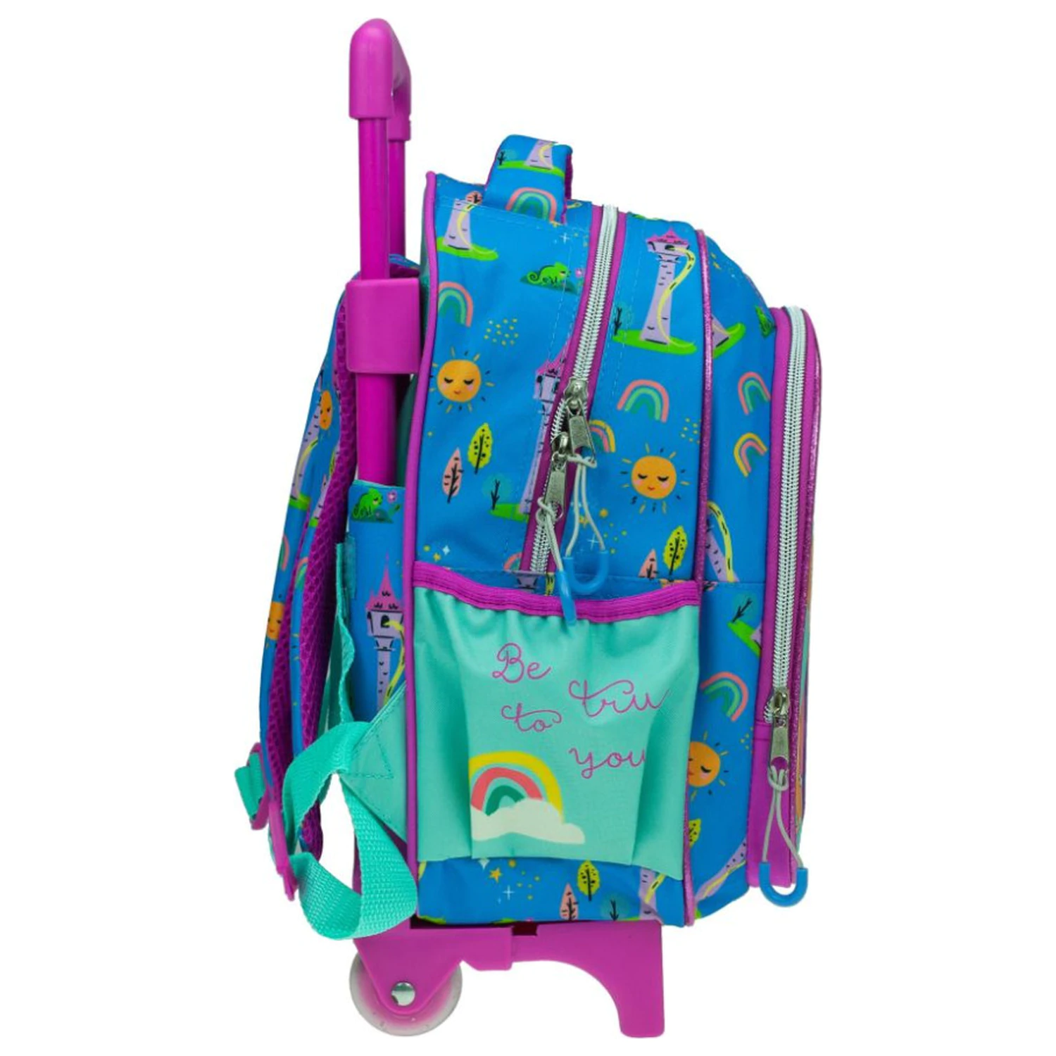 Disney Princess Rapunzel rollender Vorschul-Rucksack, Tasche 30 cm Produktfoto