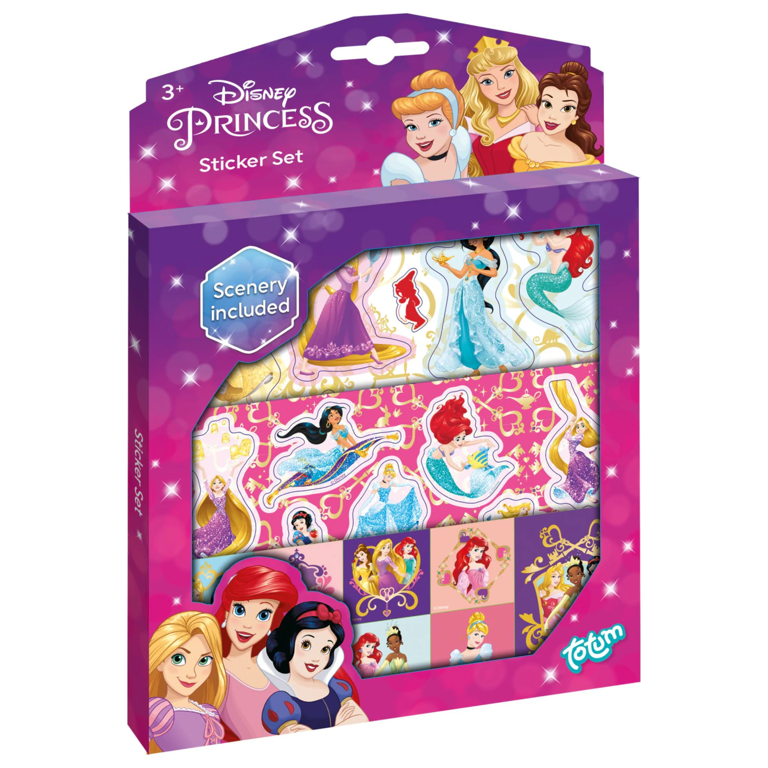 Disney Princess Regal Aufkleber Set Produktfoto