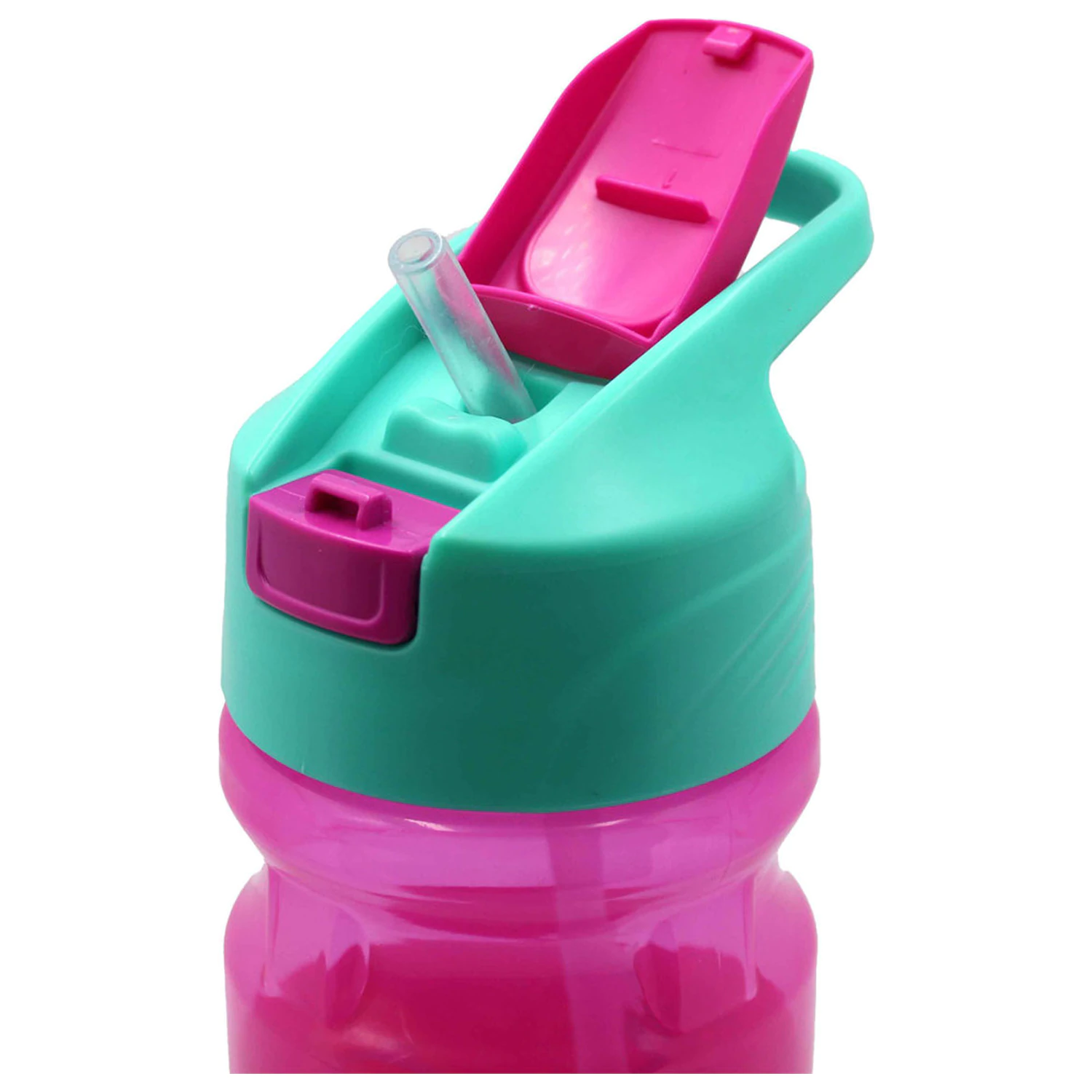 Disney Princesses Spring Plastik Trinkflasche mit Strohhalm 500 ml Produktfoto