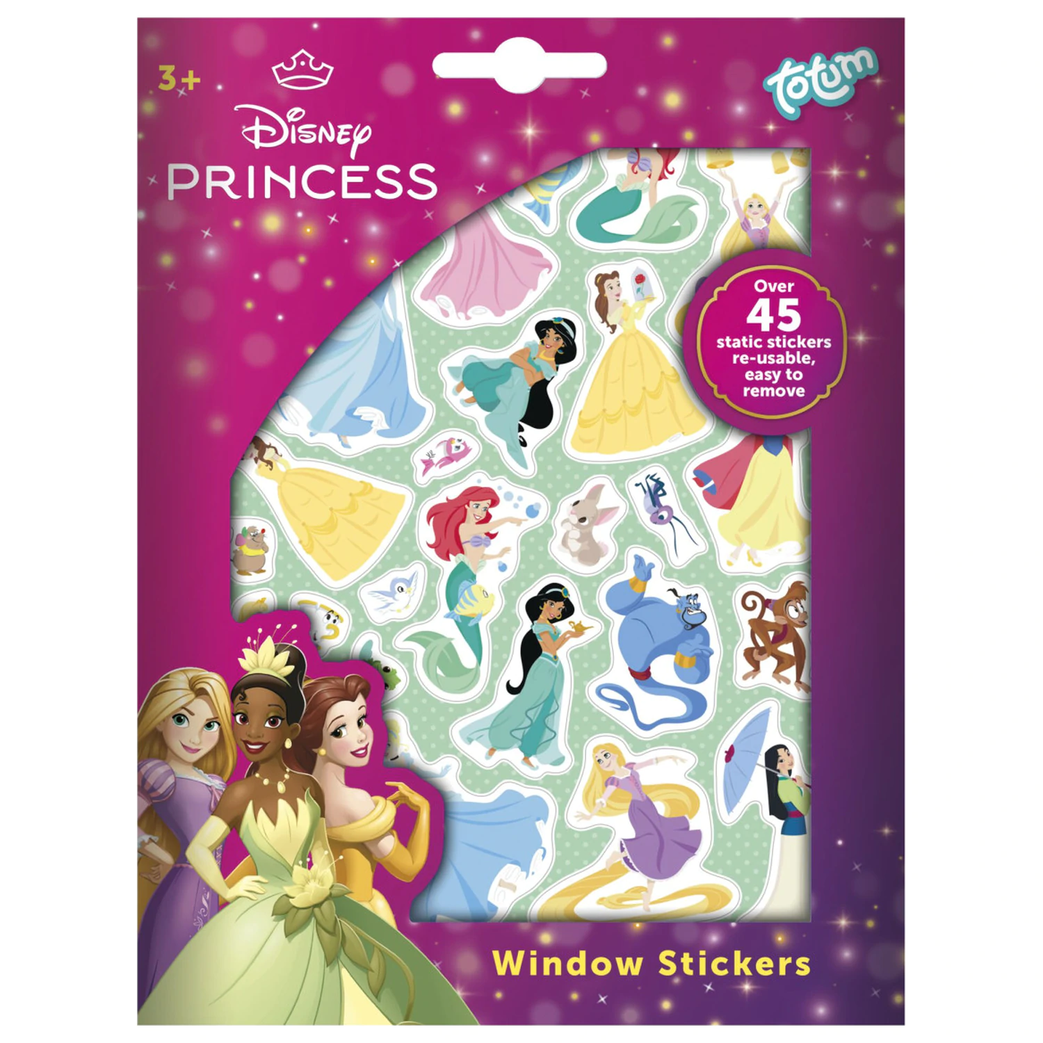 Disney Princess Story Fensteraufkleber-Set Produktfoto