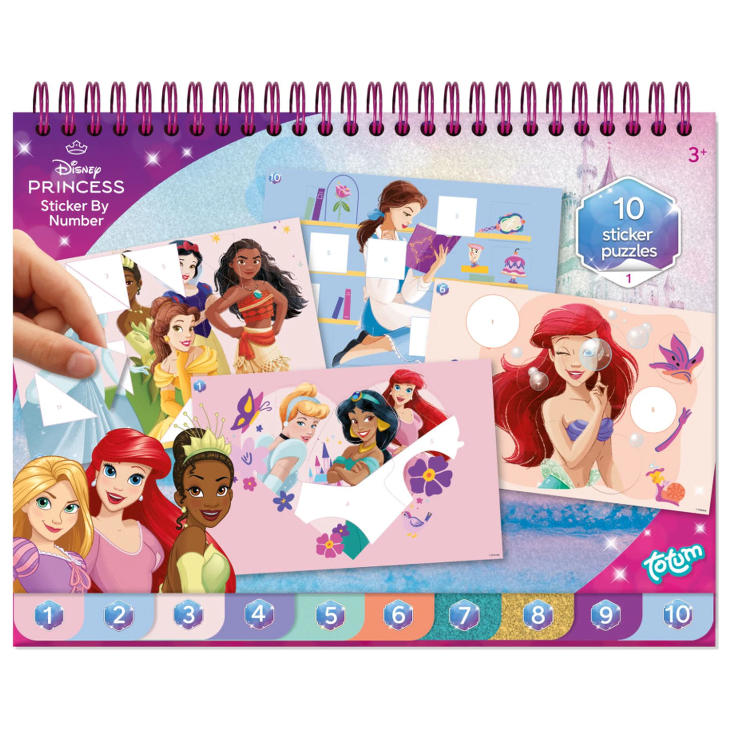Disney Princess Story Puzzle Sticker und Malset Produktfoto