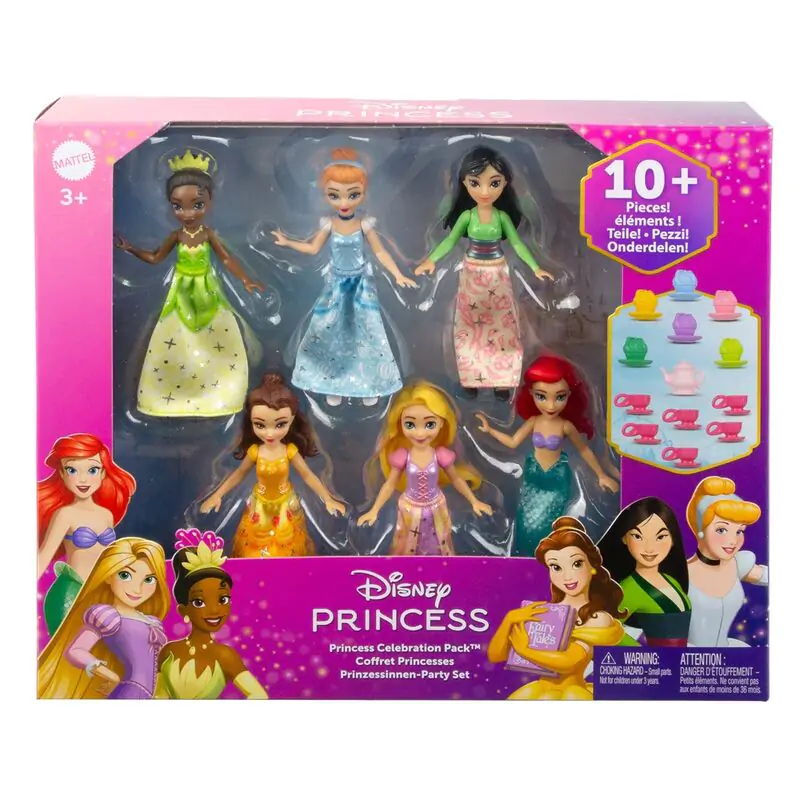 Disney Princess Tea Party 6 Puppen Set Produktfoto