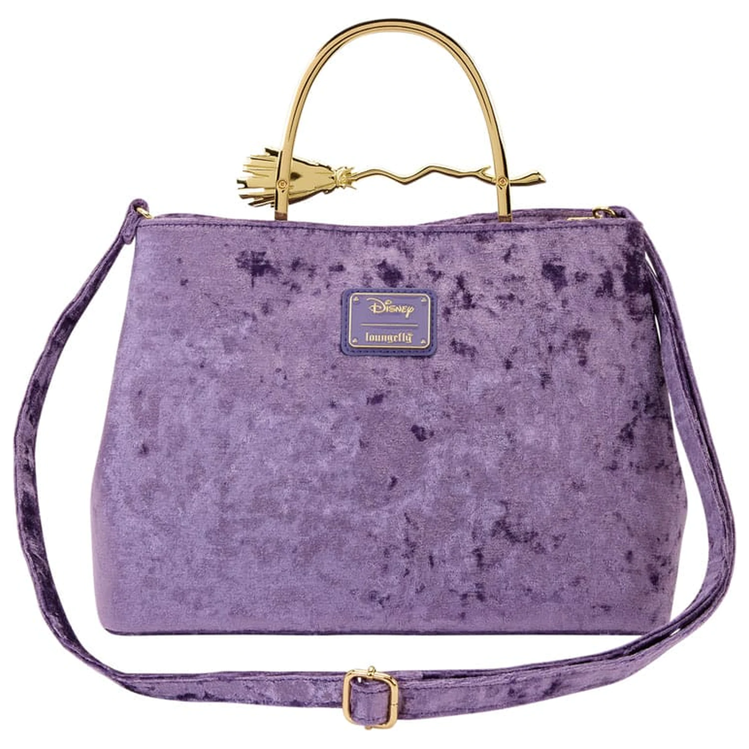 Disney by Loungefly Handtasche Hocus Pocus Samt-Besenstiel Produktfoto